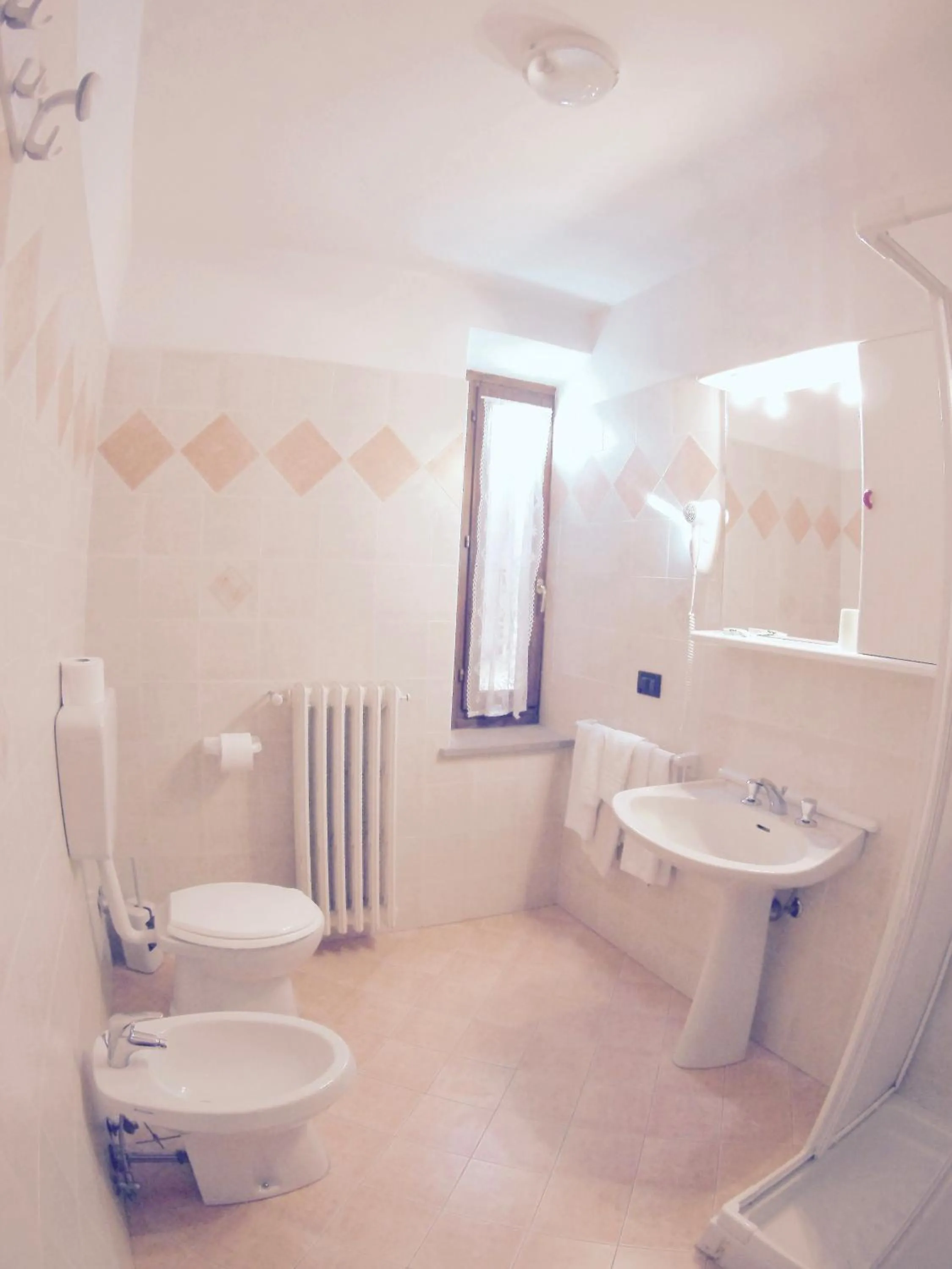 Bathroom in Albergo Bel Soggiorno
