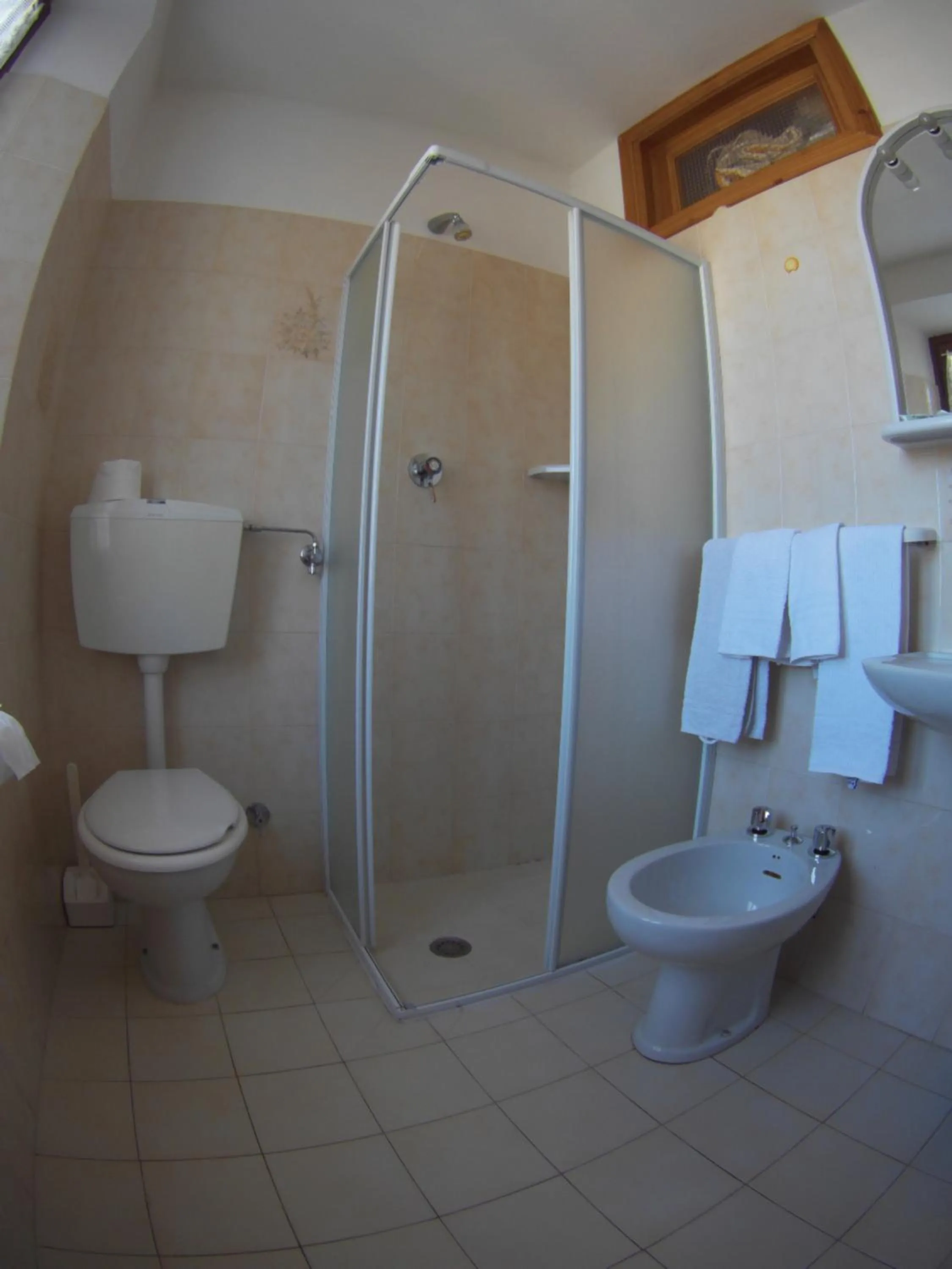 Bathroom in Albergo Bel Soggiorno