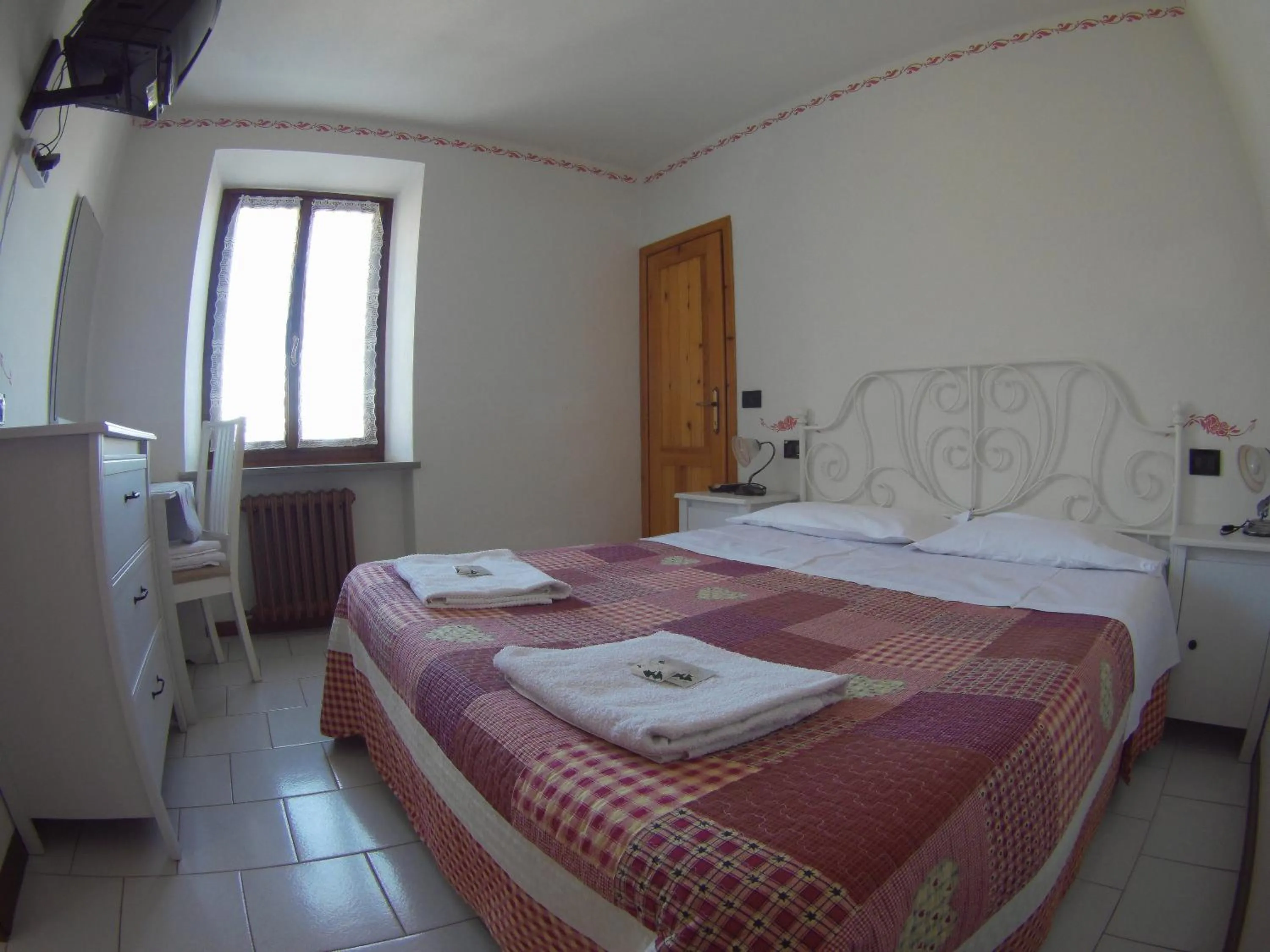 Bedroom in Albergo Bel Soggiorno