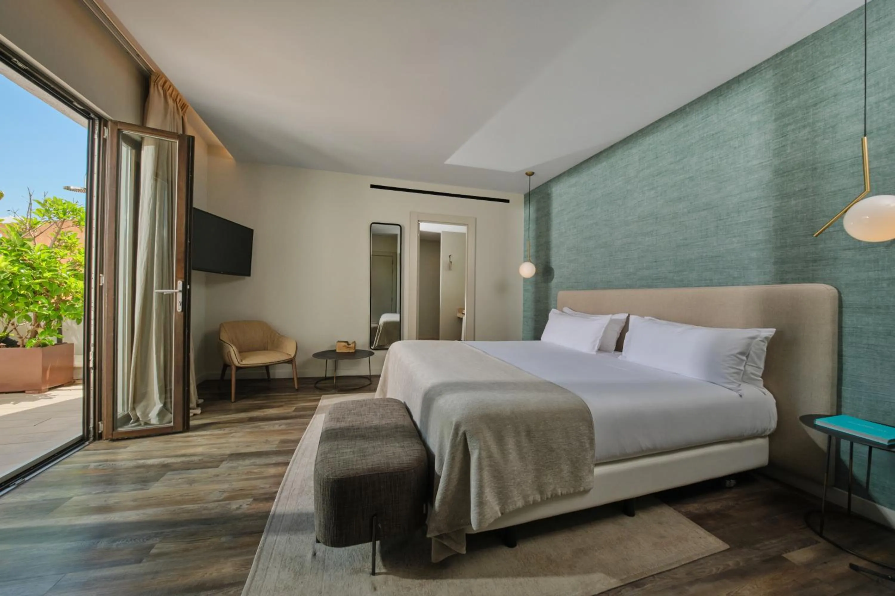 Bedroom, Bed in Sant Jaume Design Hotel