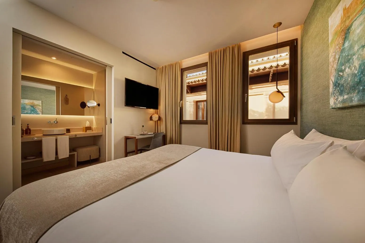 Bedroom, Bed in Sant Jaume Design Hotel