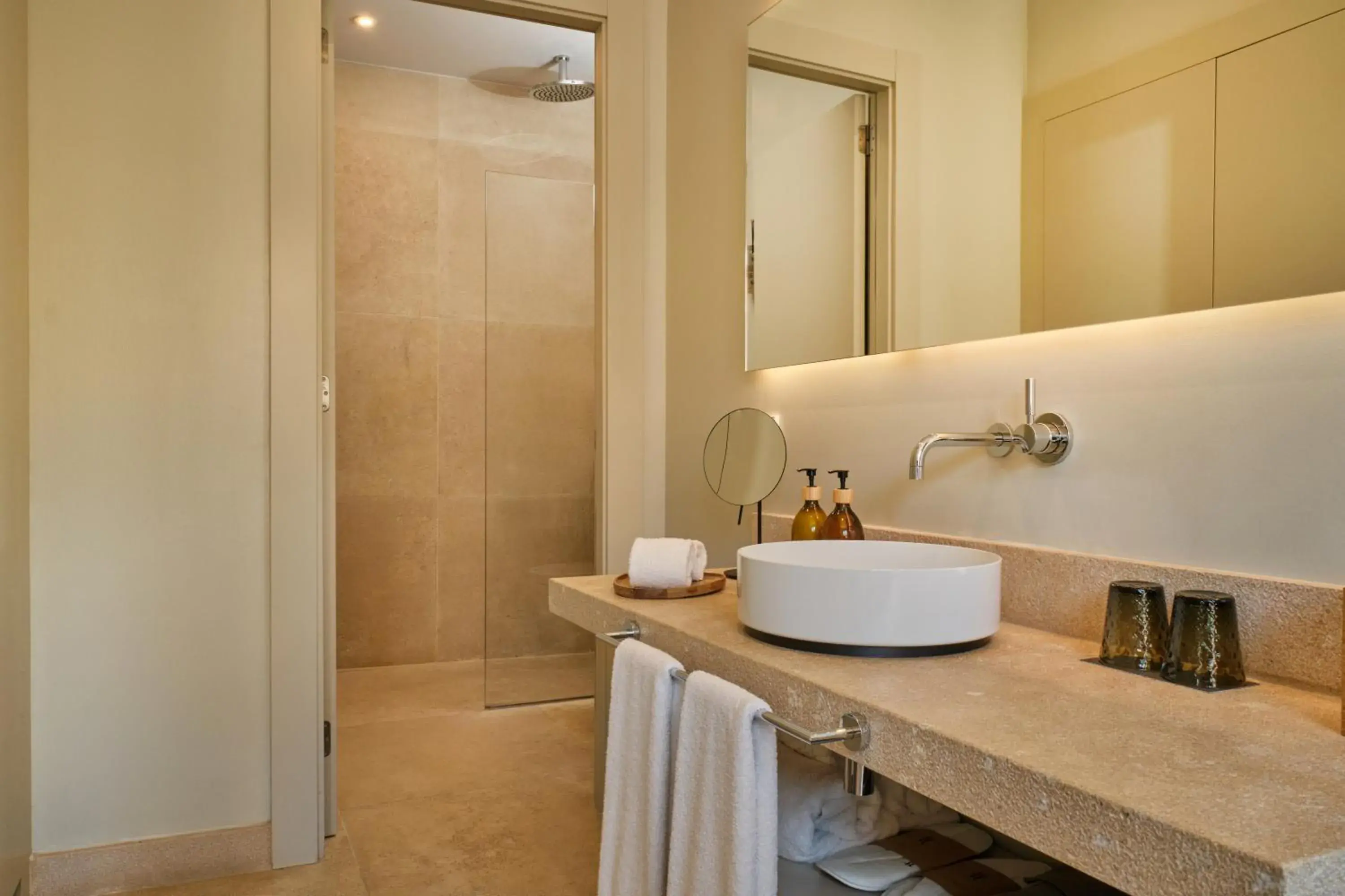 Bathroom in Sant Jaume Design Hotel Bathroom in Sant Jaume Design Hotel