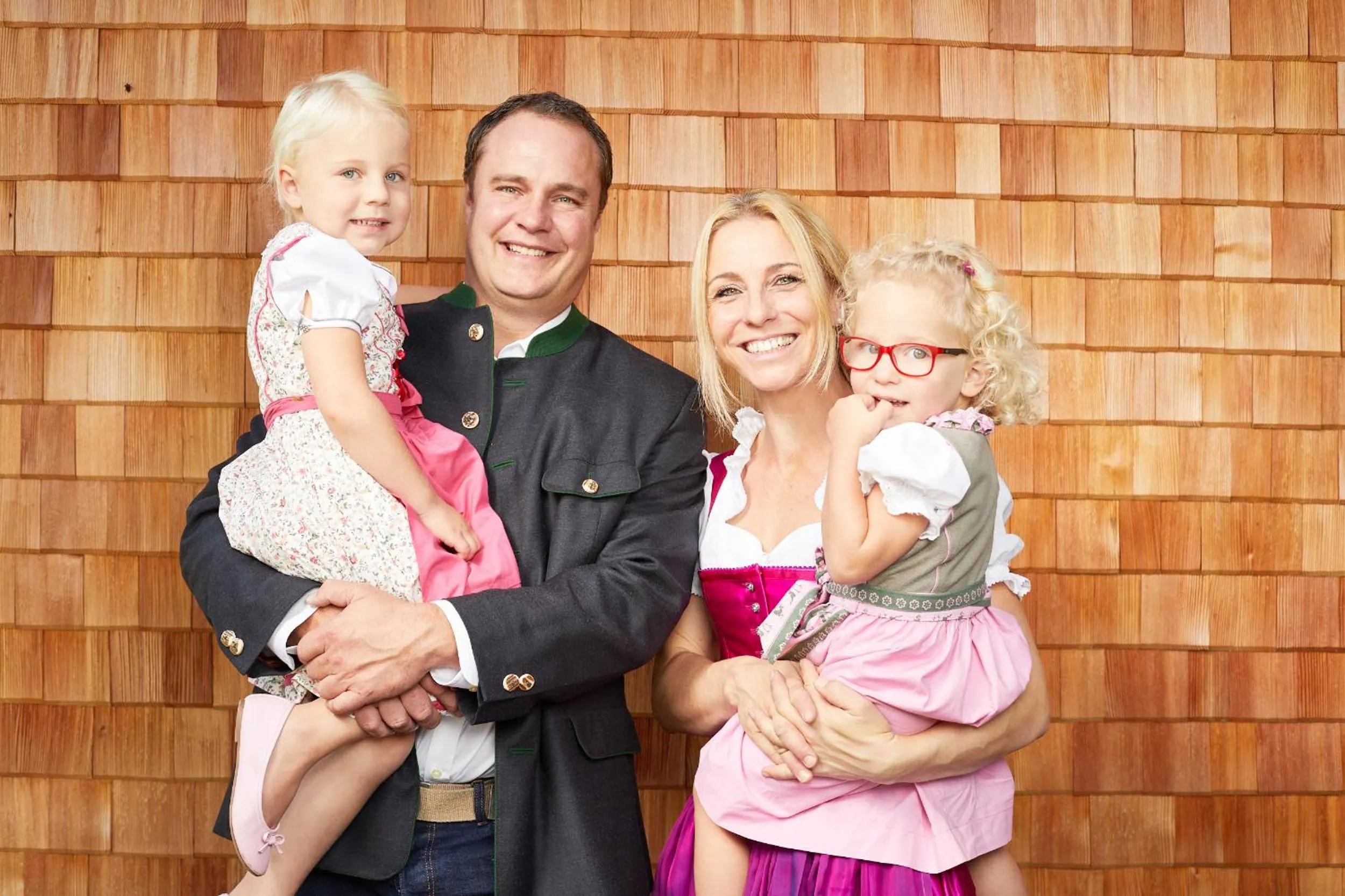 Family in Hotel Gretina