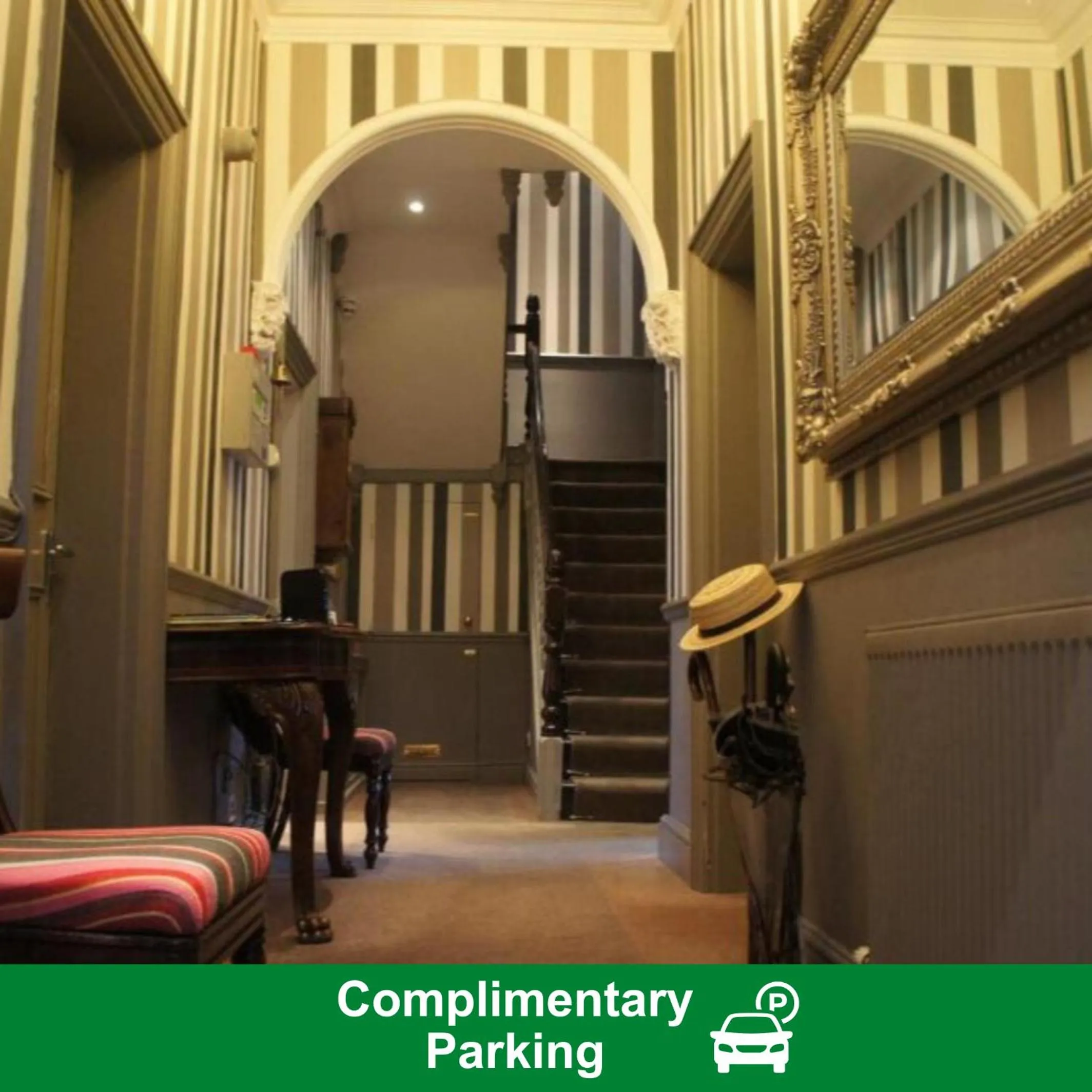 Decorative detail in Burlington House Boutique