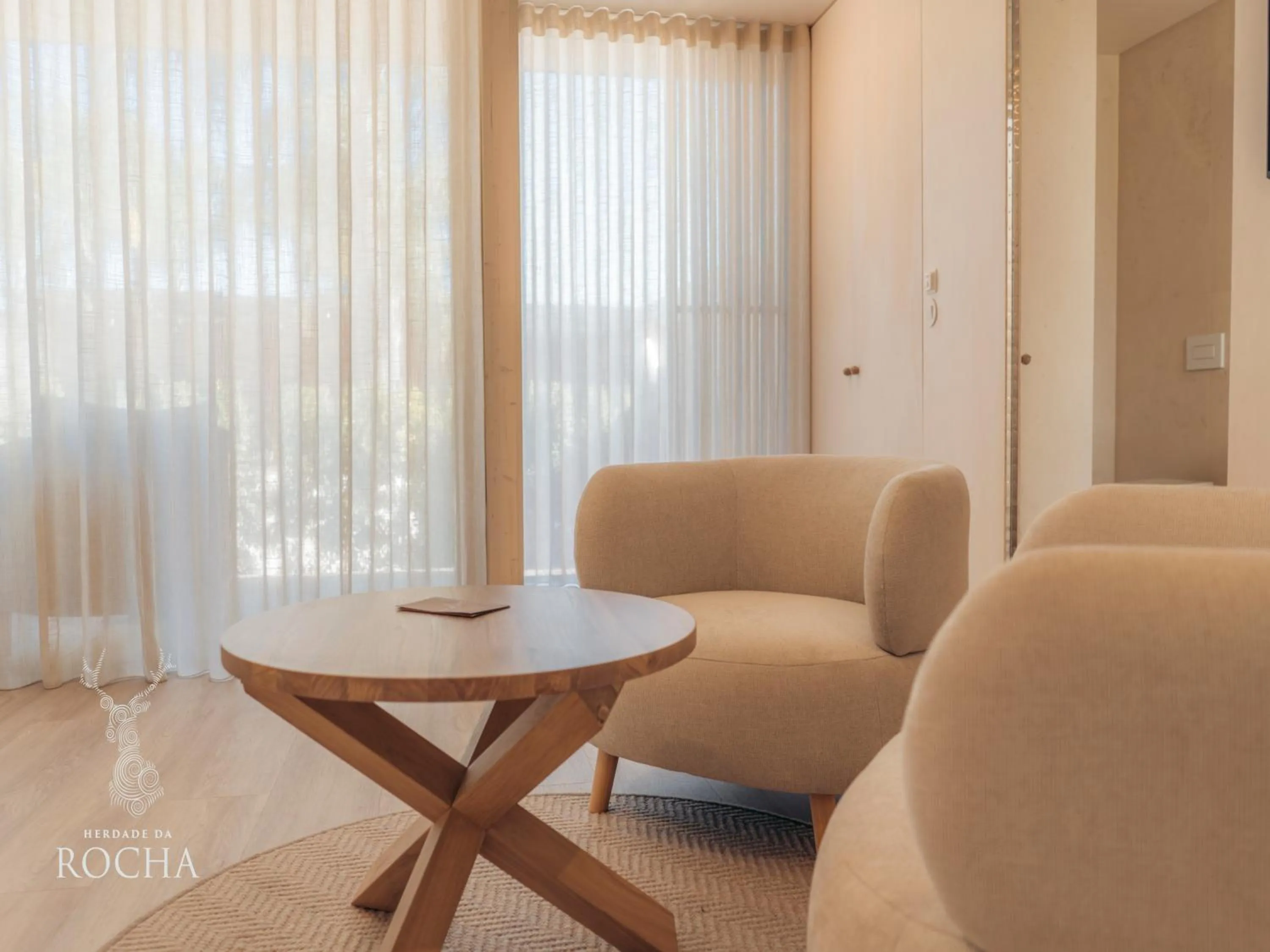 Seating area in Herdade da Rocha - Boutique Lodge