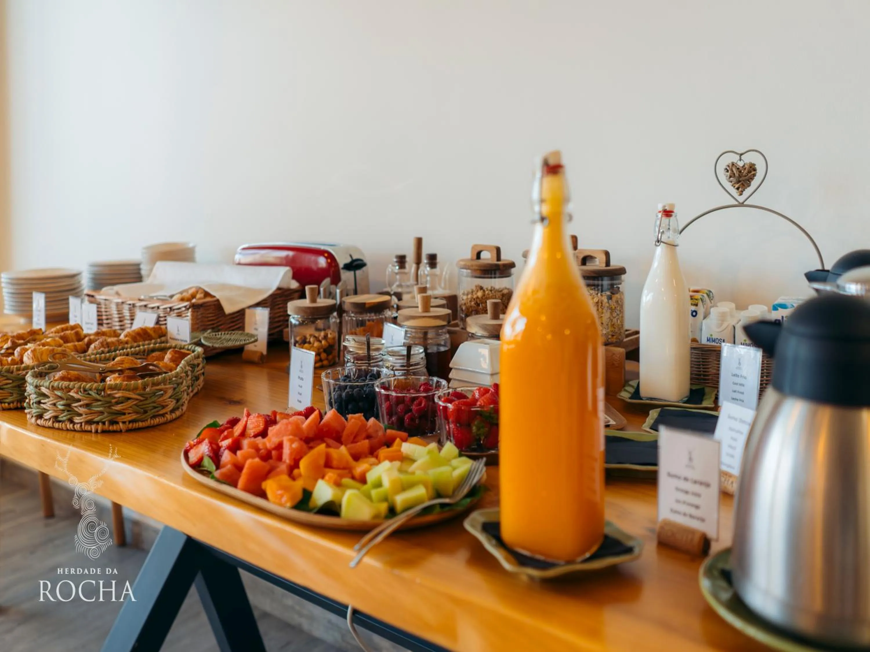 Breakfast in Herdade da Rocha - Boutique Lodge