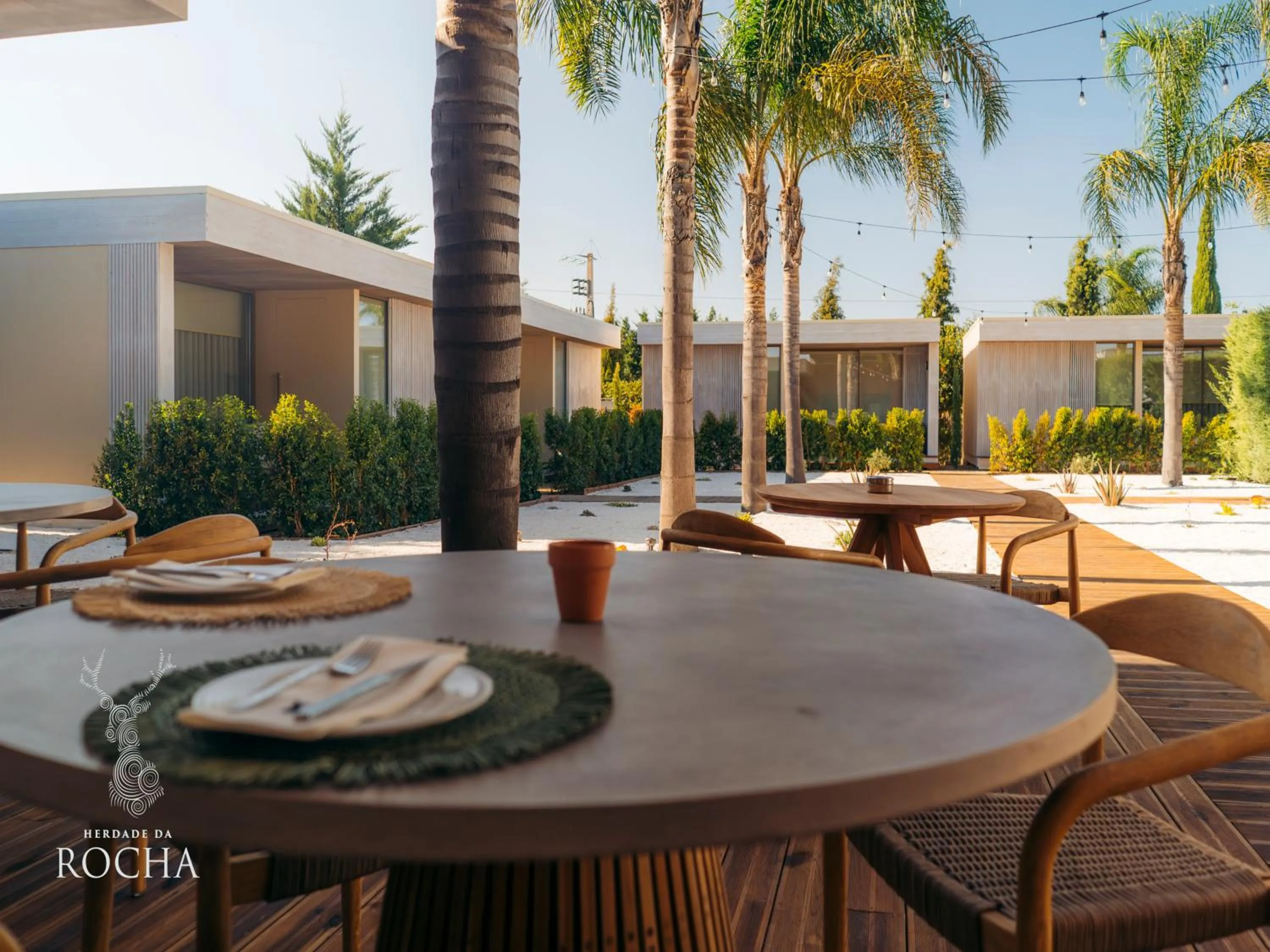 Patio in Herdade da Rocha - Boutique Lodge
