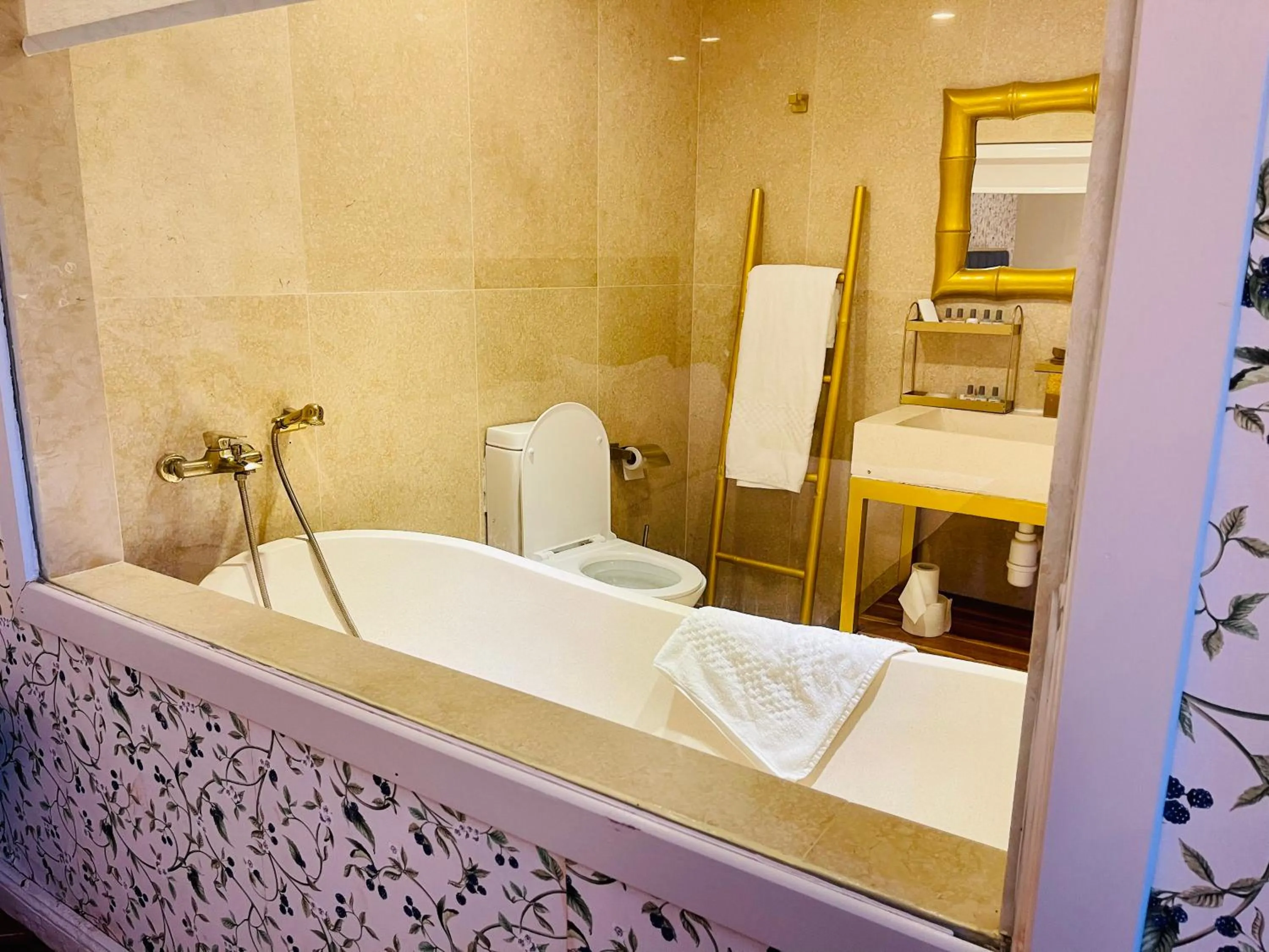 Bathroom in The Red Farm Relais & Spa