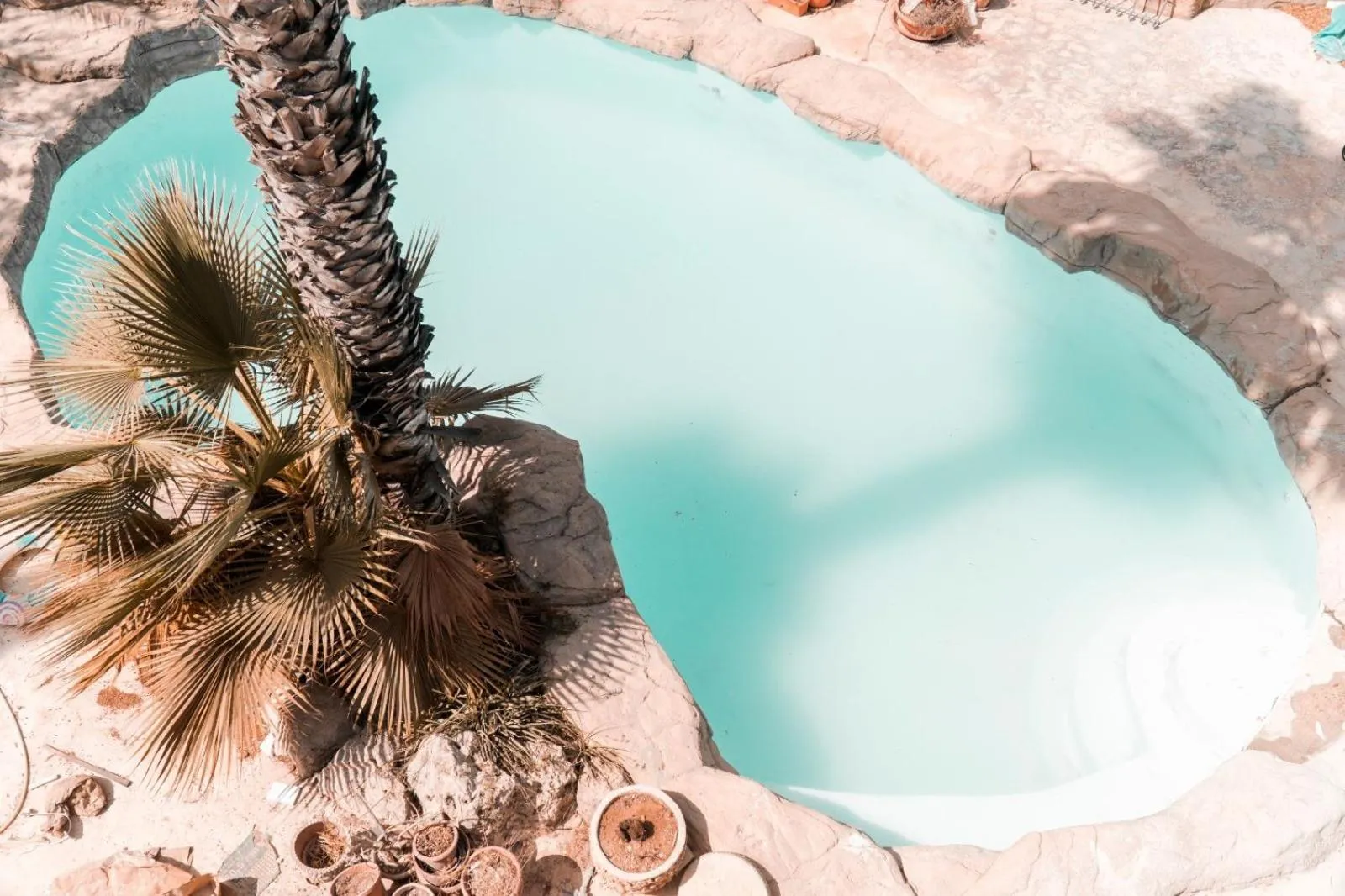 Swimming pool in The Red Farm Relais & Spa