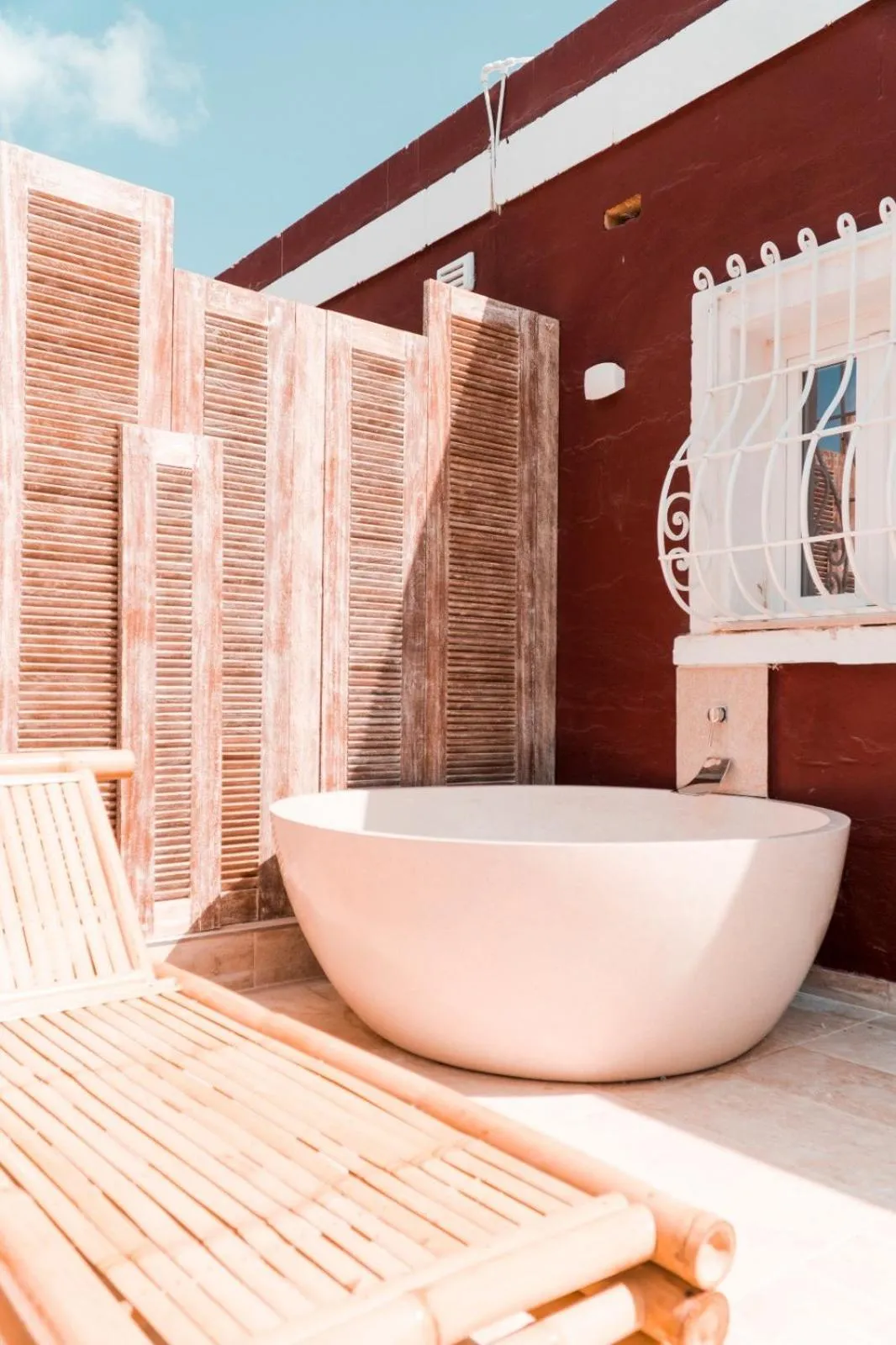 Bath in The Red Farm Relais & Spa