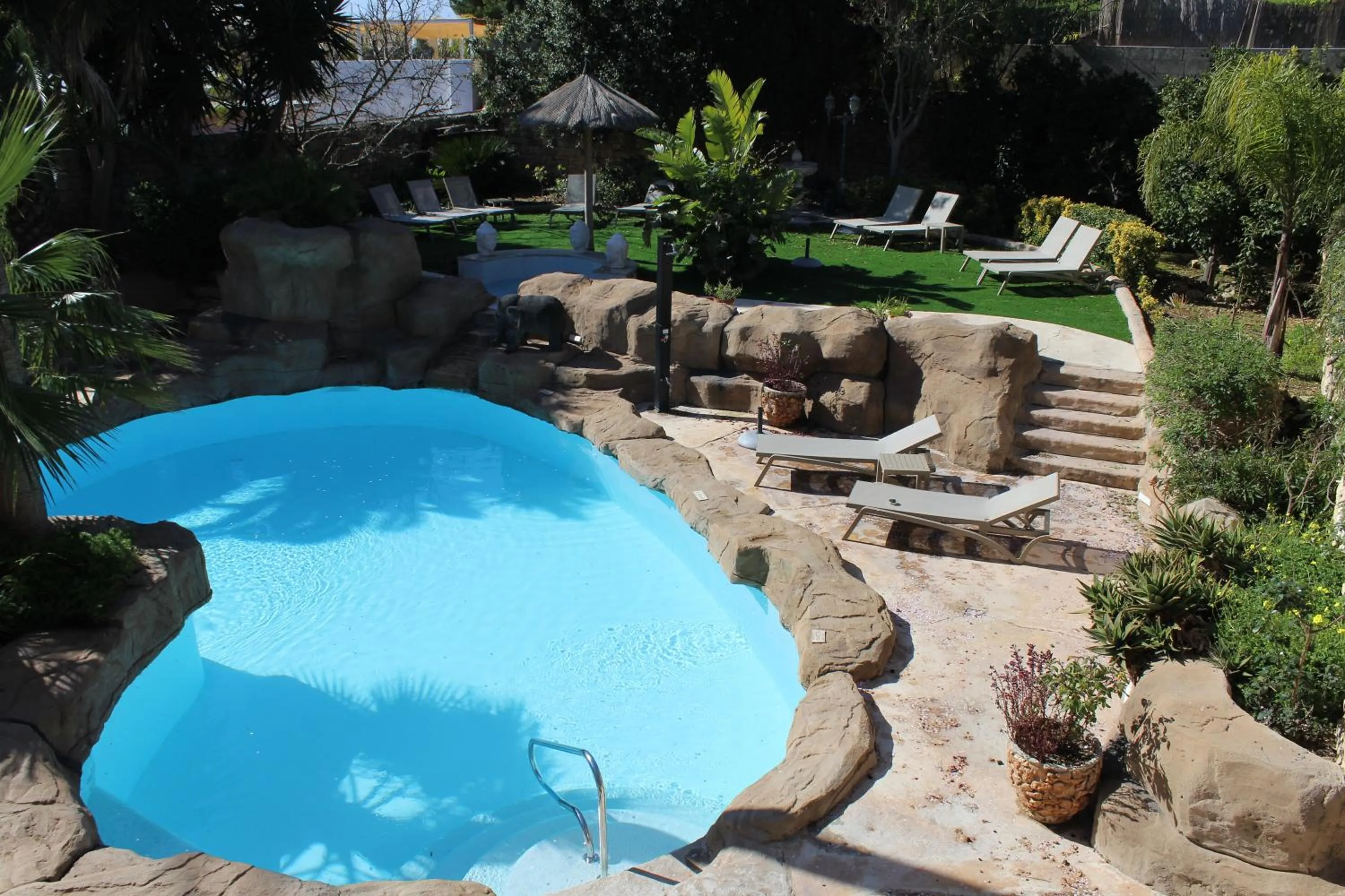 Garden in The Red Farm Relais & Spa