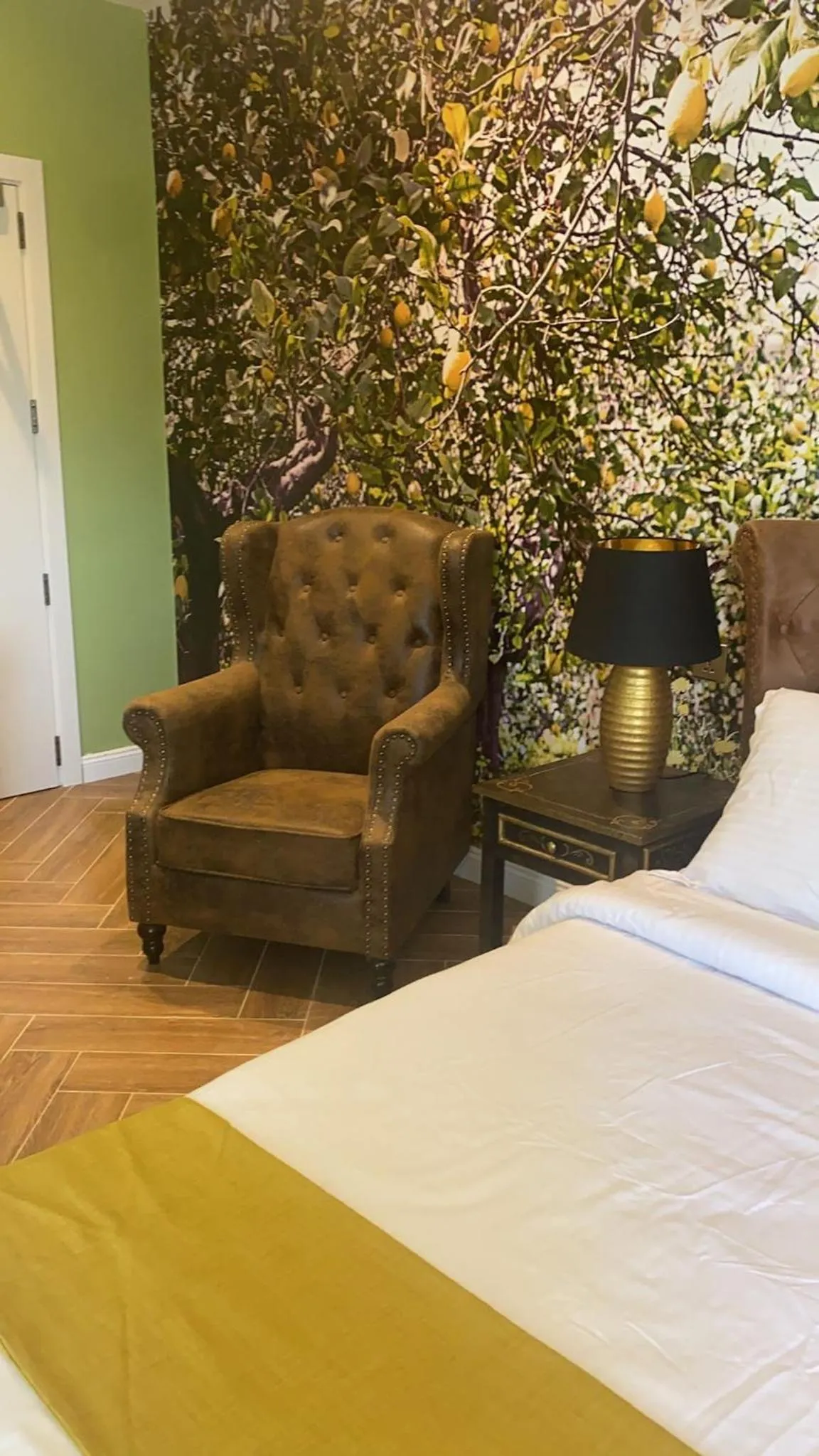 Decorative detail, Bed in The Red Farm Relais & Spa