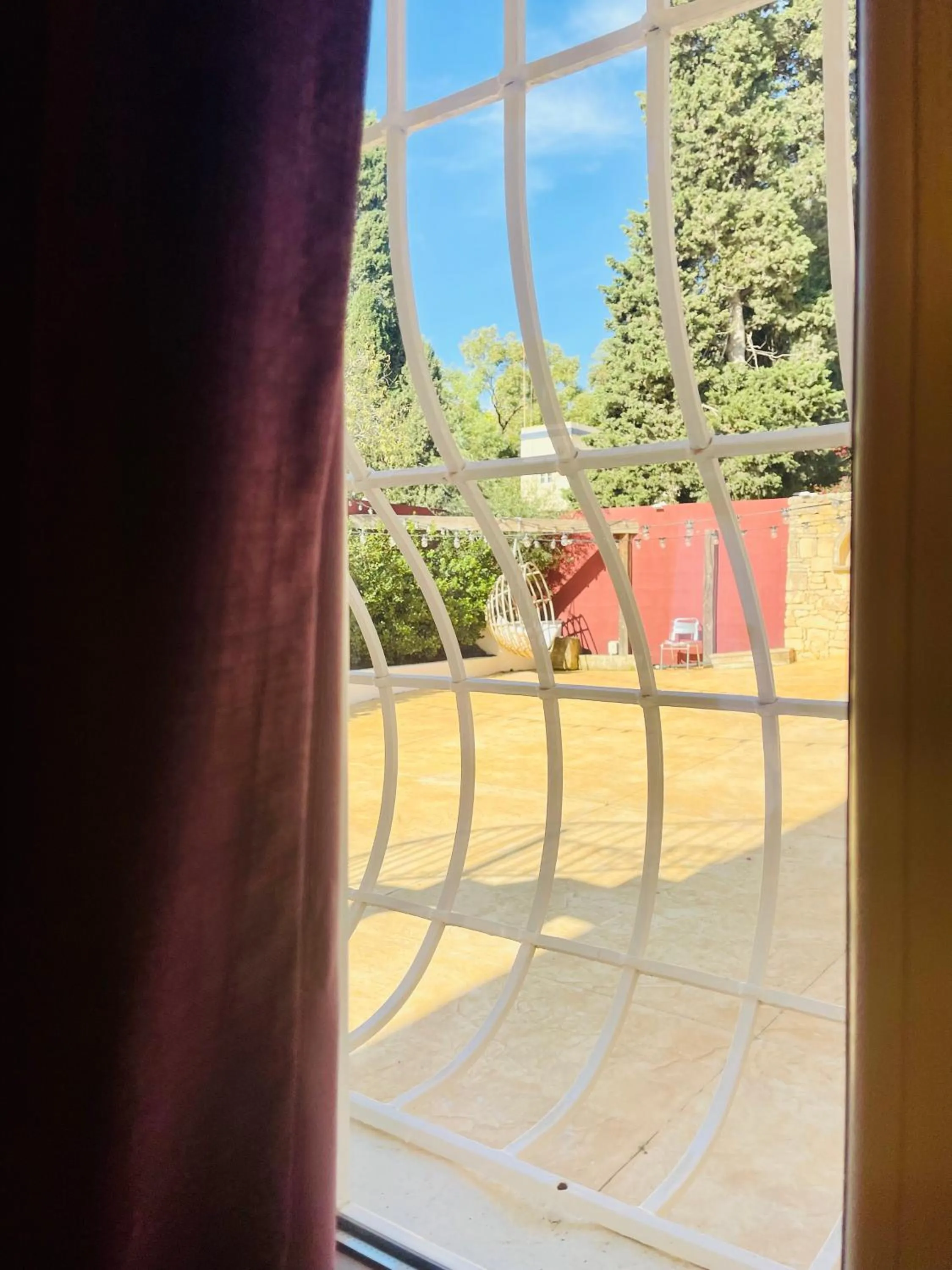 Garden view in The Red Farm Relais & Spa