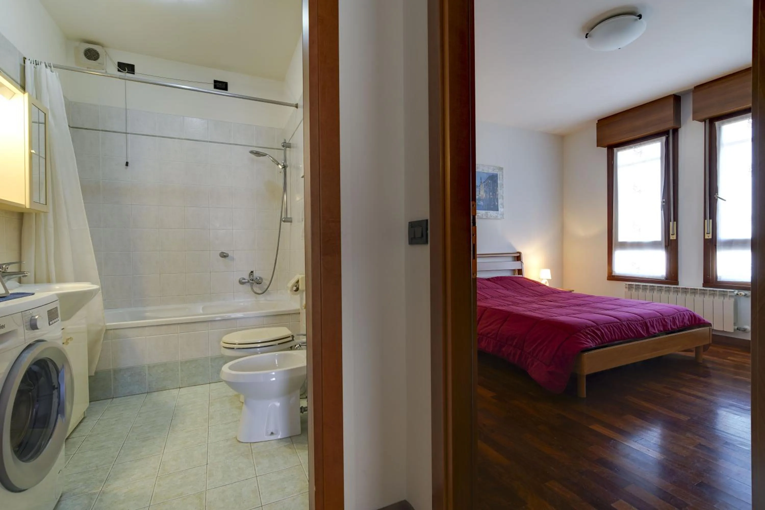 Area and facilities, Bed in House Boè