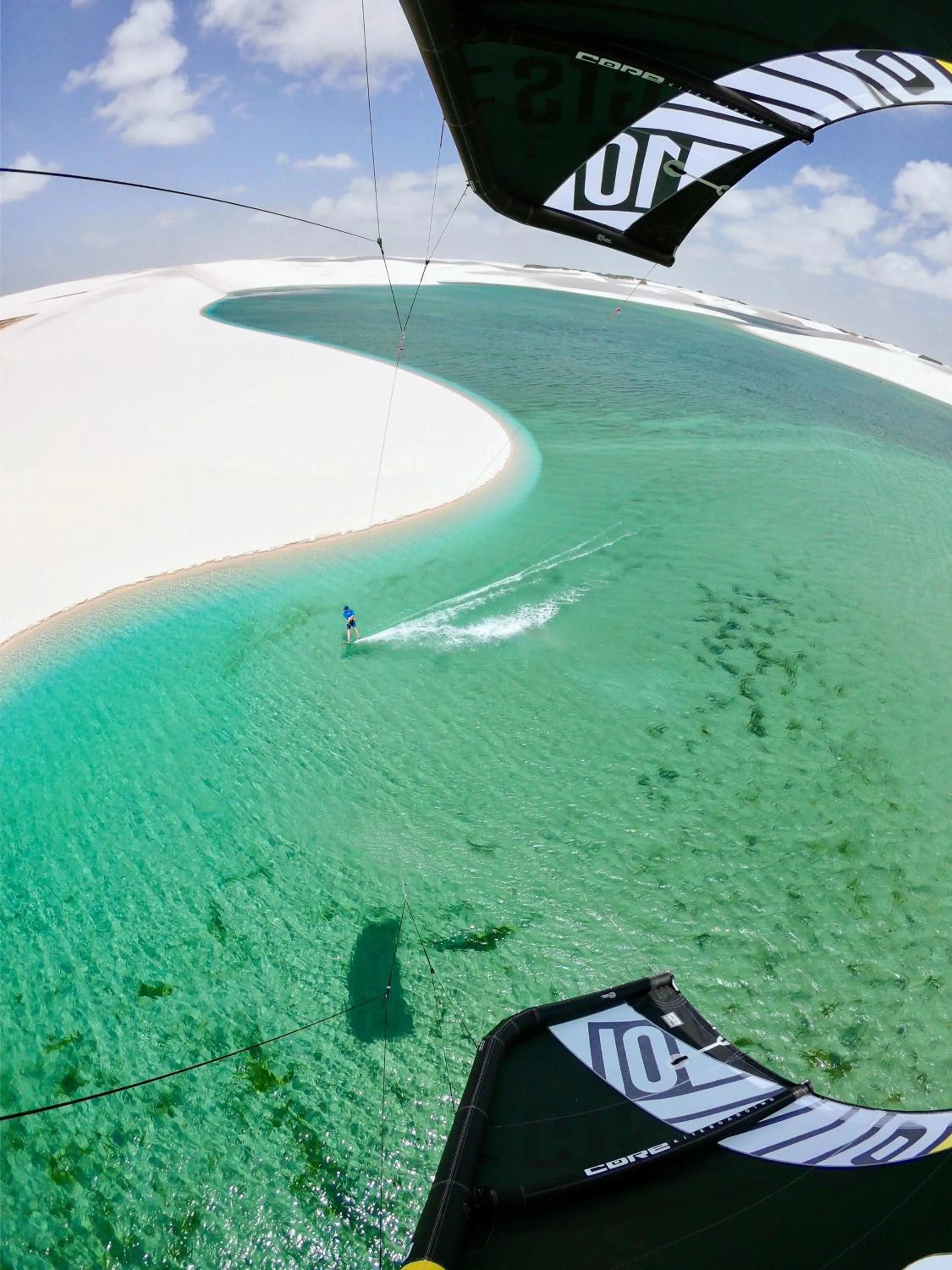 Windsurfing in Convento Arcádia