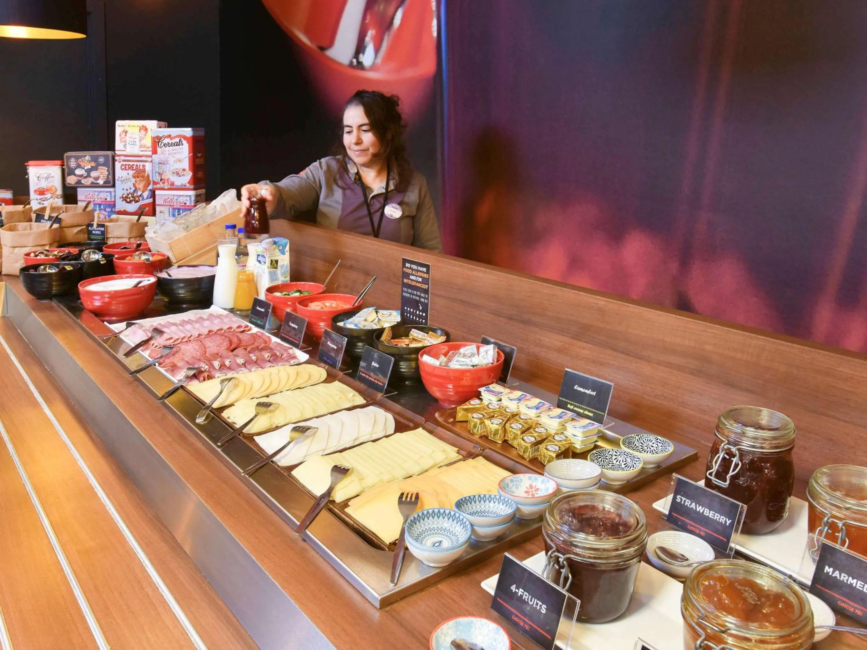 Restaurant/places to eat in ibis Kortrijk Centrum