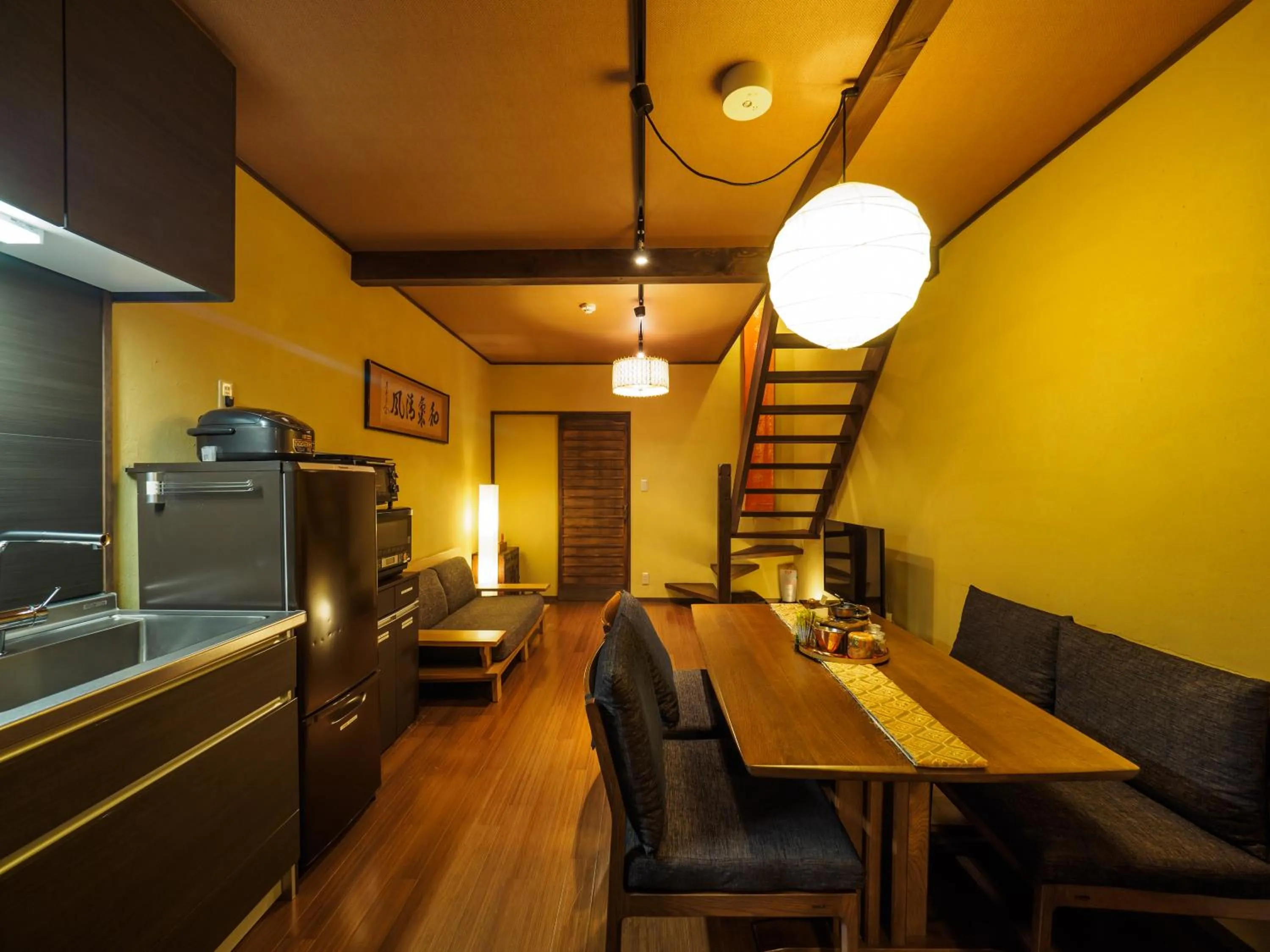 Living room in K's Villa Takasegawa-tei