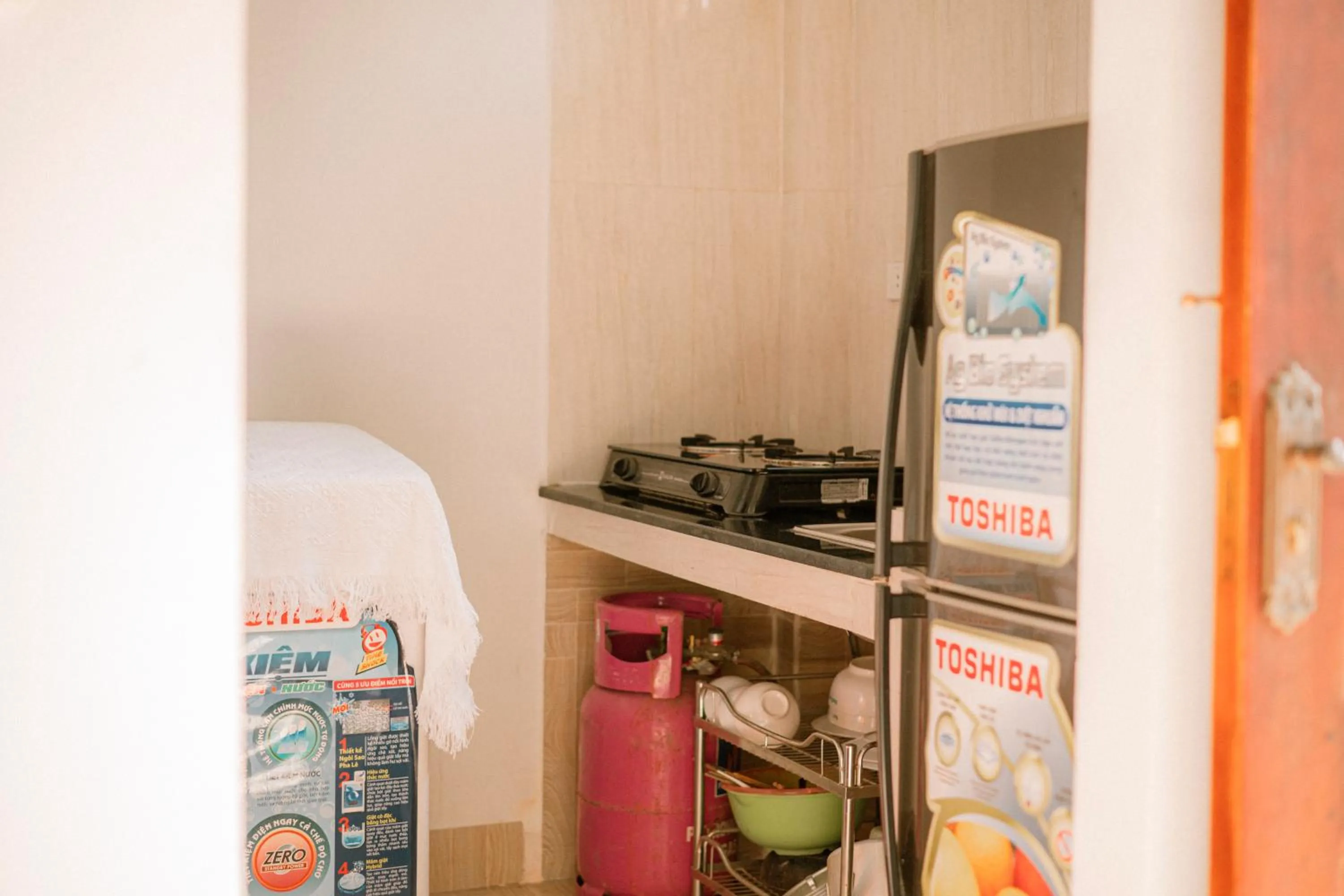 kitchen in Wings Bungalow
