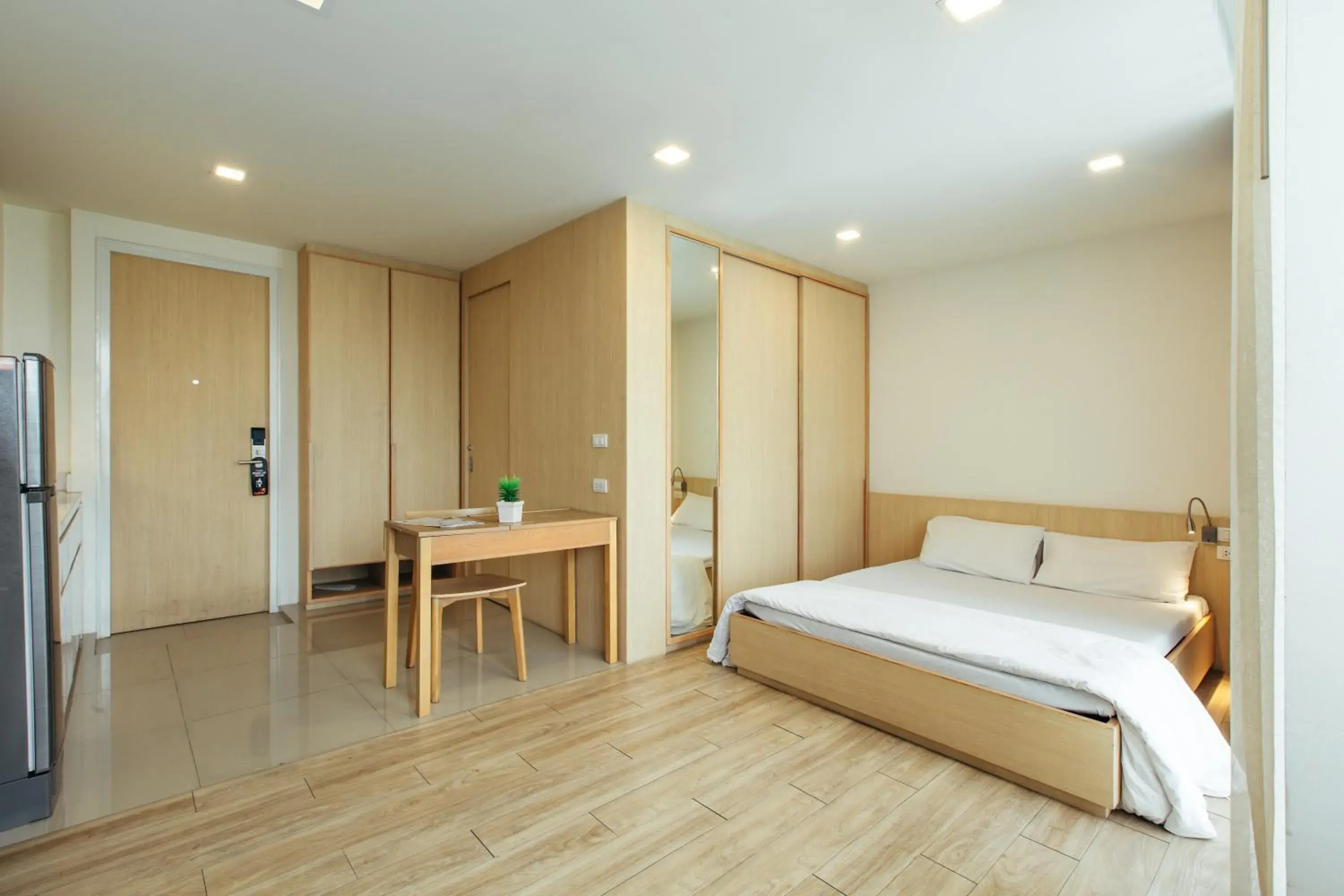 Photo of the whole room, Bed in Karin hotel & Service apartment - SHA Extra Plus Photo of the whole room, Bed in Karin hotel & Service apartment - SHA Extra Plus