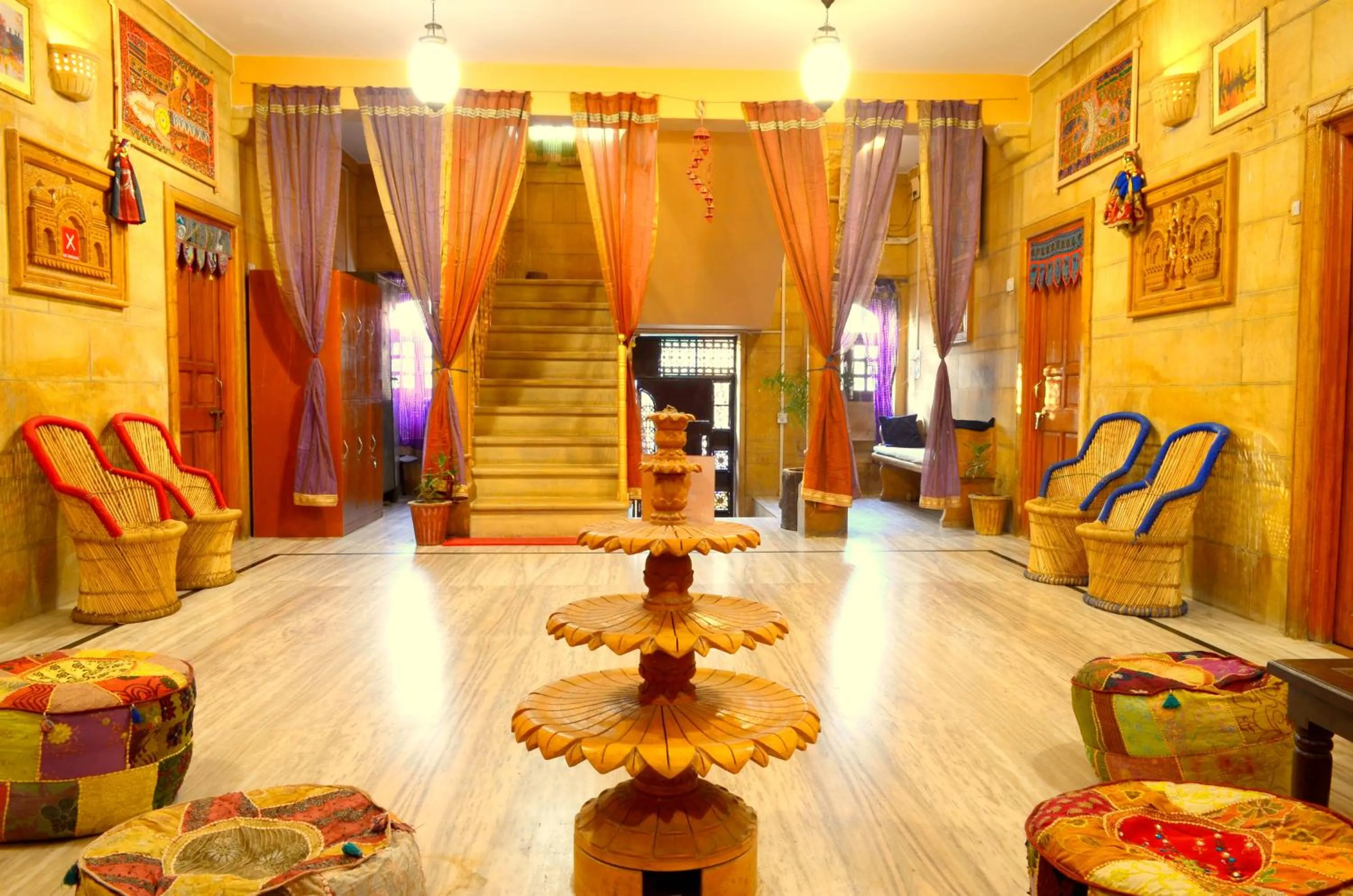 Lobby or reception in Tripli Hotels Prithvi Palace