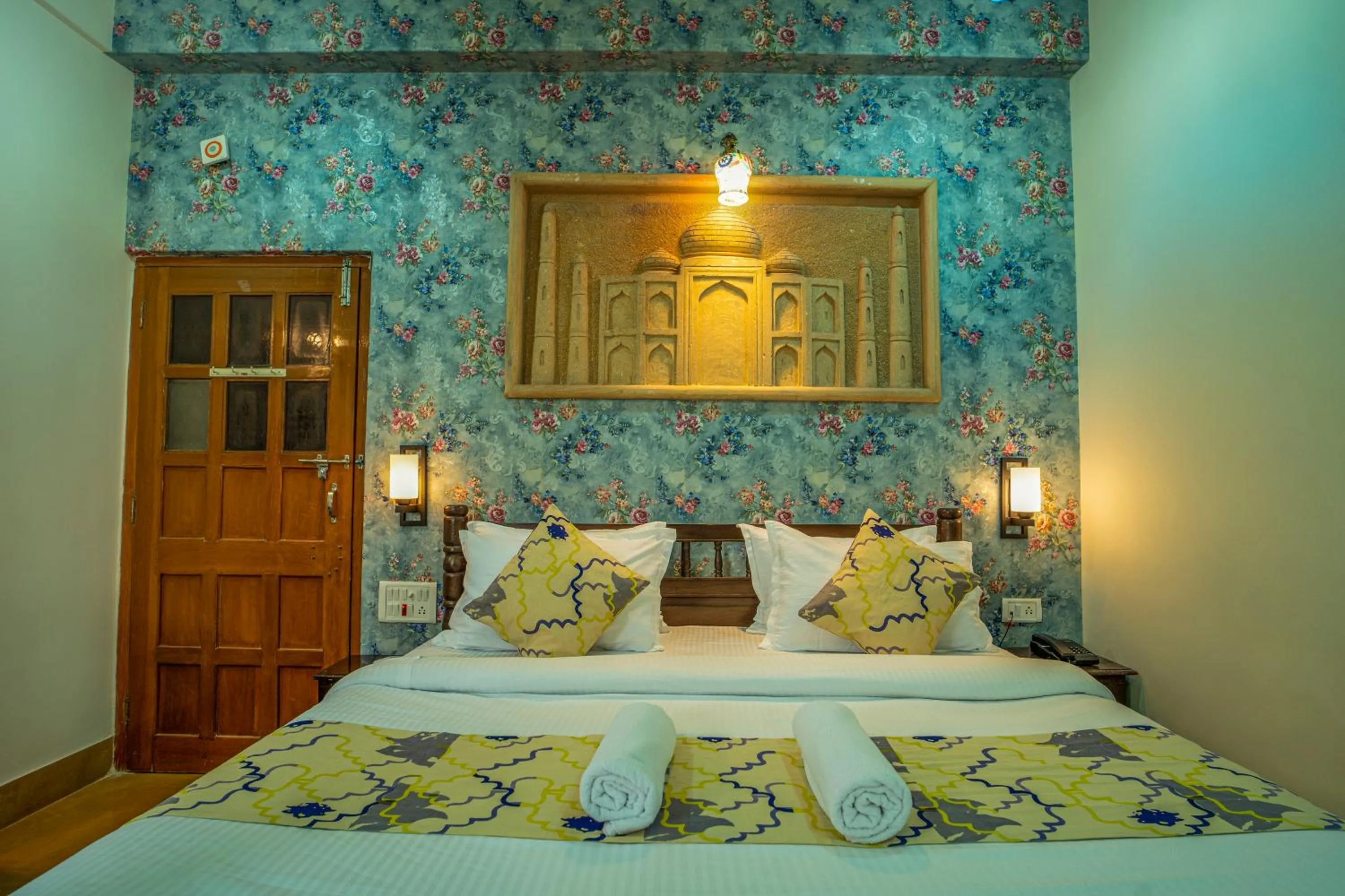 Bedroom, Bed in Tripli Hotels Prithvi Palace