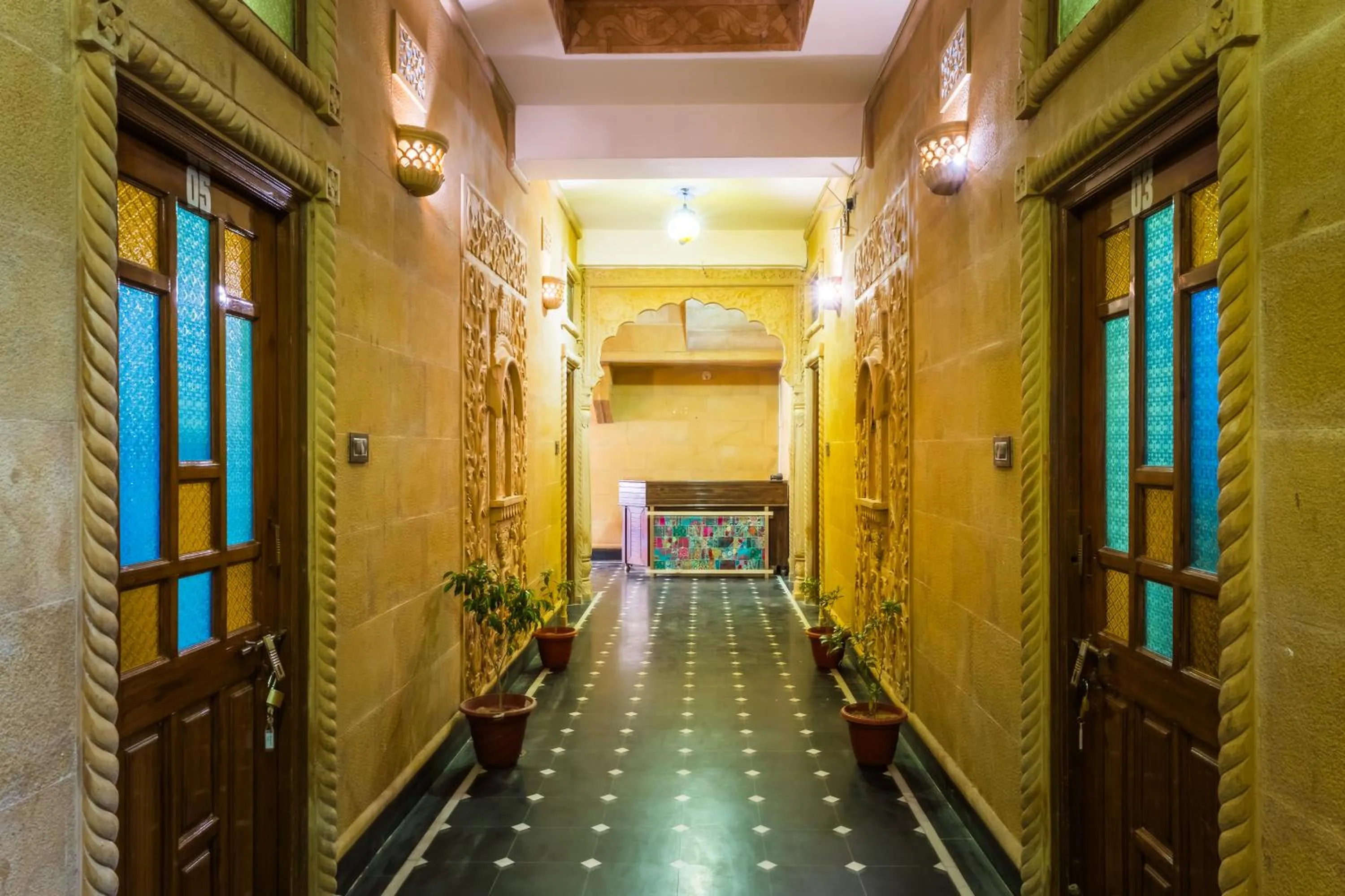 Lobby or reception in Tripli Hotels Prithvi Palace