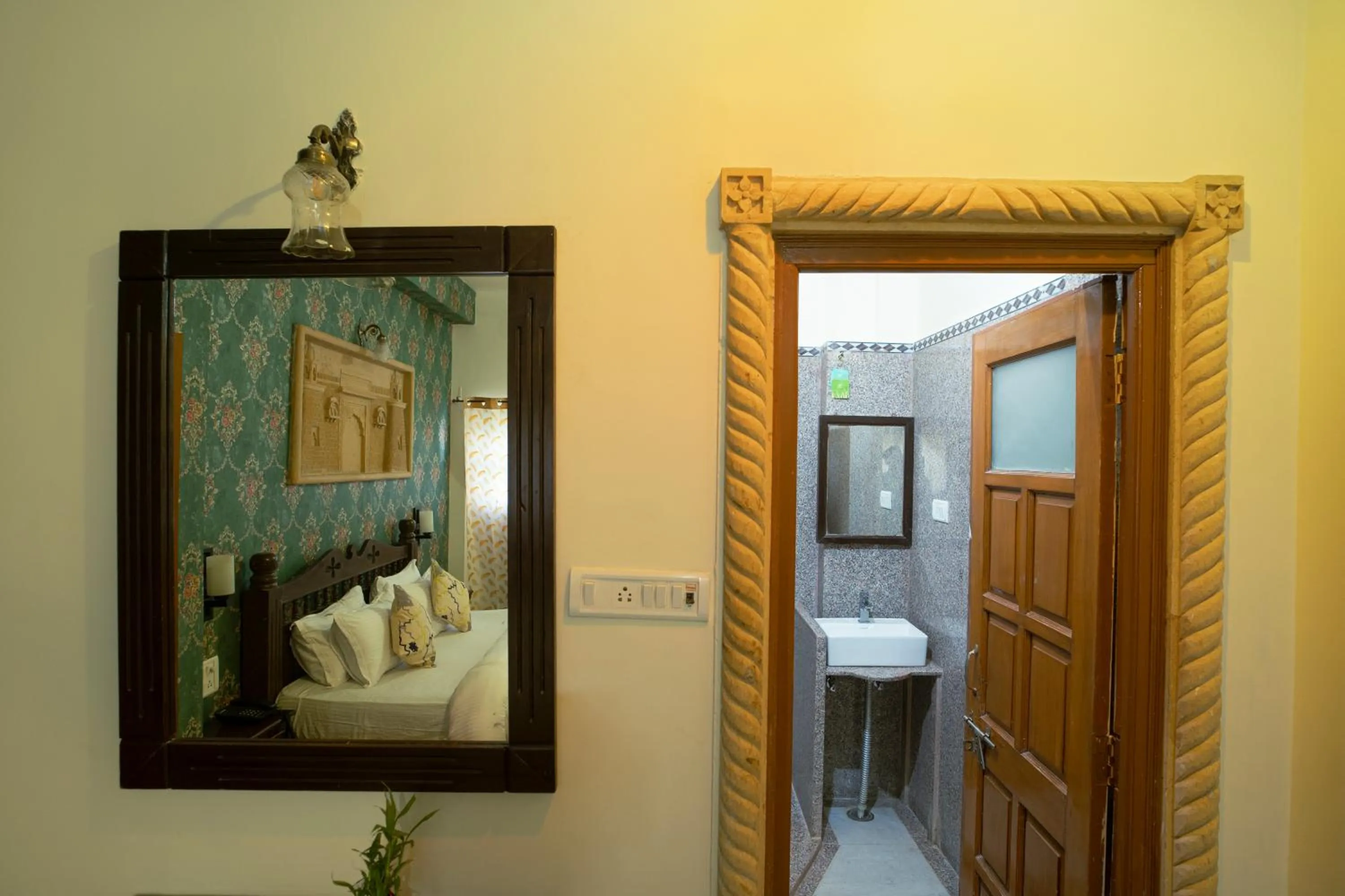 Bedroom in Tripli Hotels Prithvi Palace