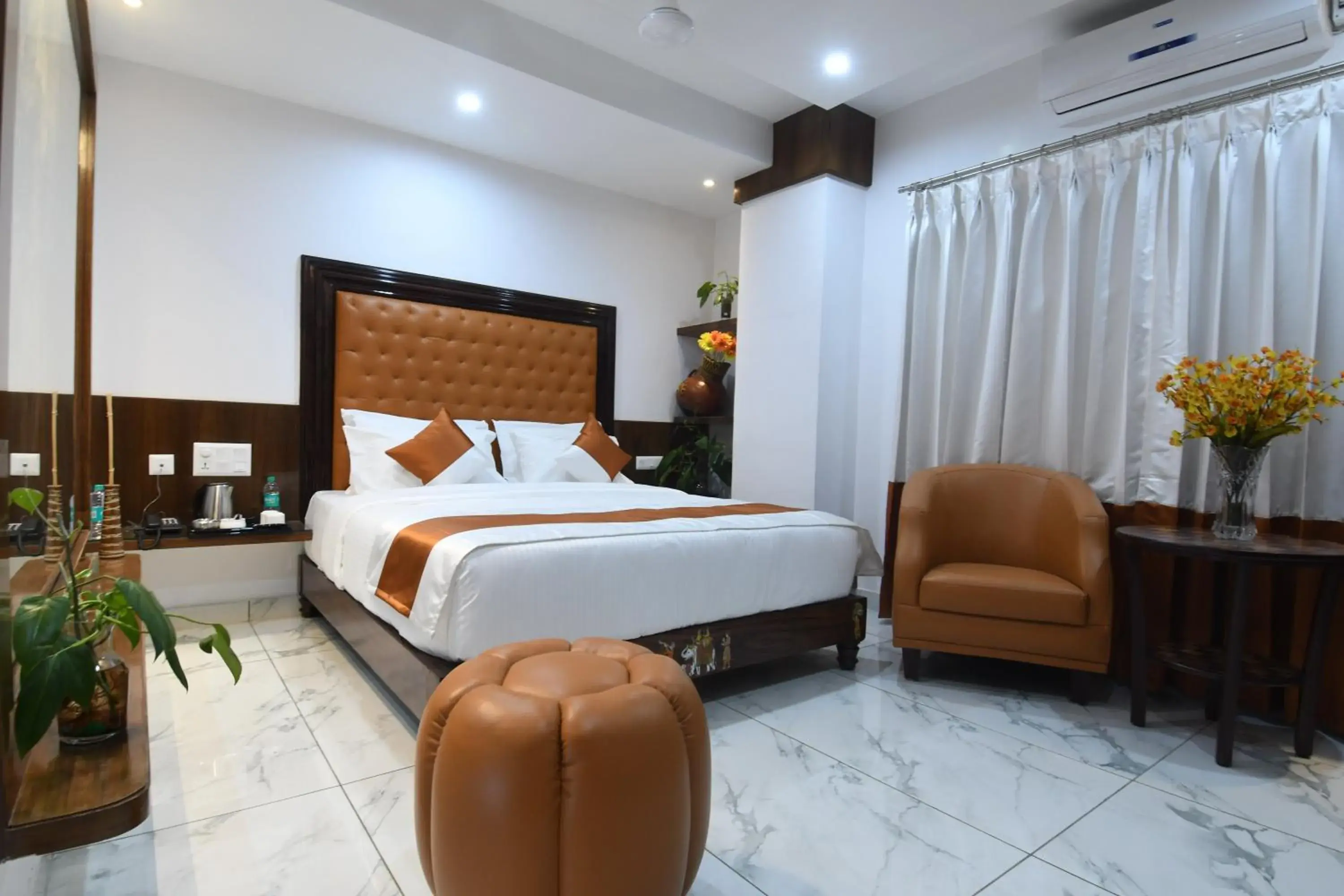 Bed in Hotel Lok Sagar Mysore Bed in Hotel Lok Sagar Mysore