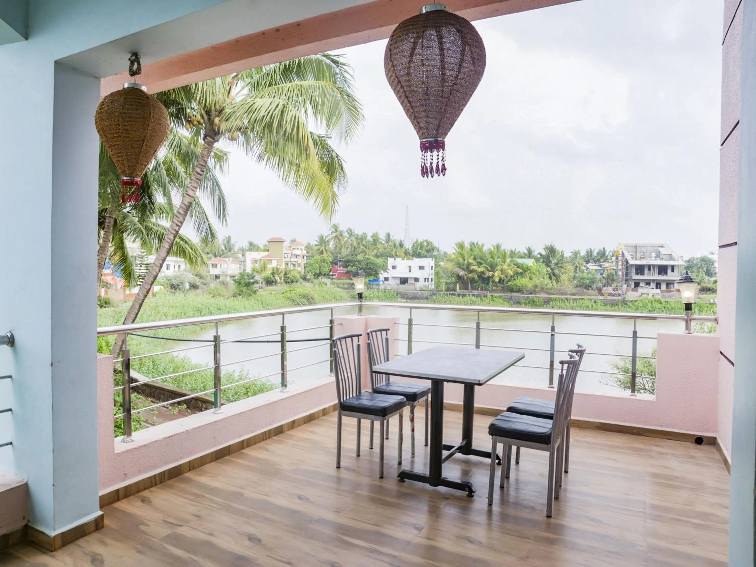 Seating area in Lotus The Lake View Resort