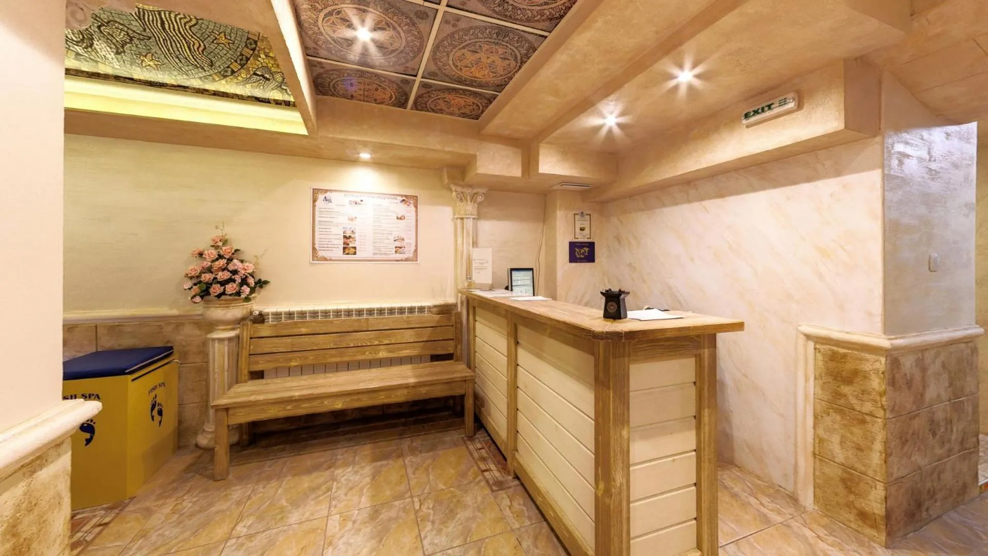 Lobby or reception in Balneo & SPA Hotel Aura