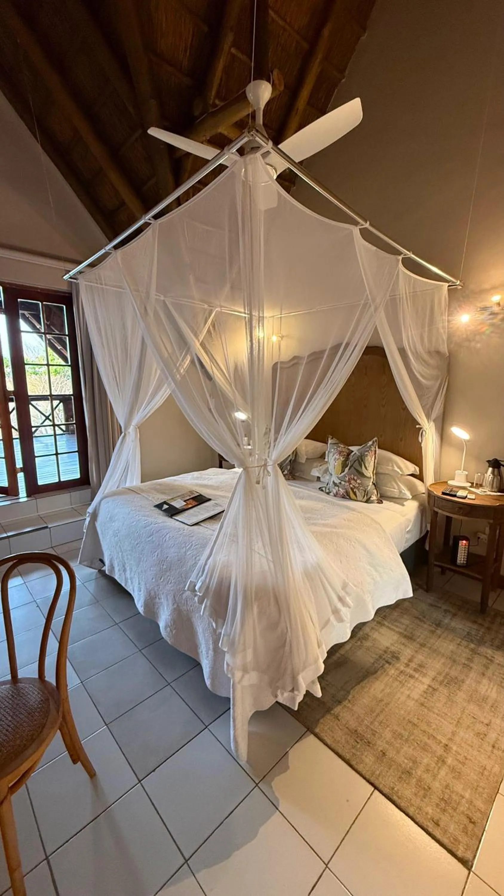 Bed in Kruger Riverside Lodge - No Load-shedding