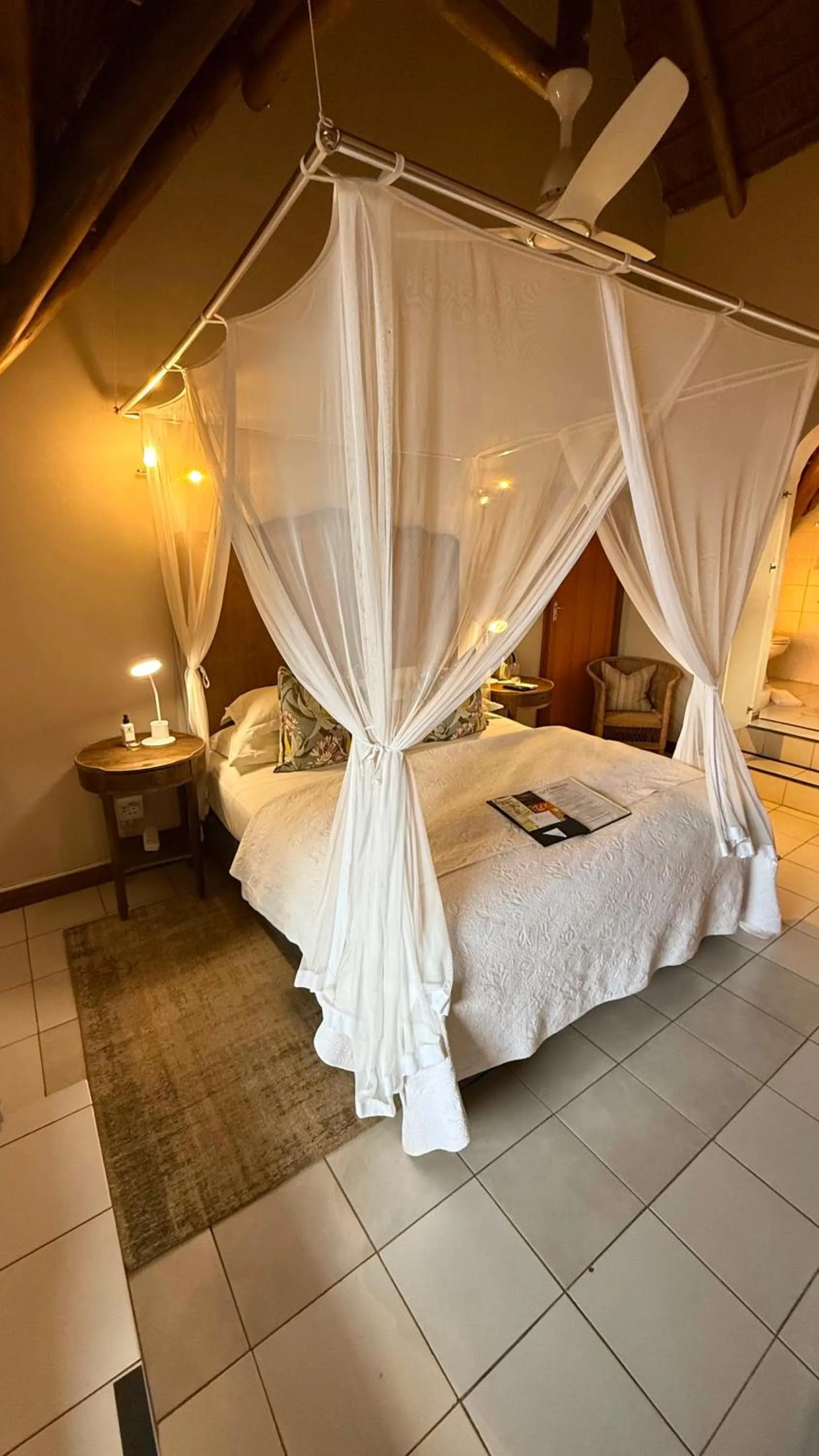 Bed in Kruger Riverside Lodge - No Load-shedding