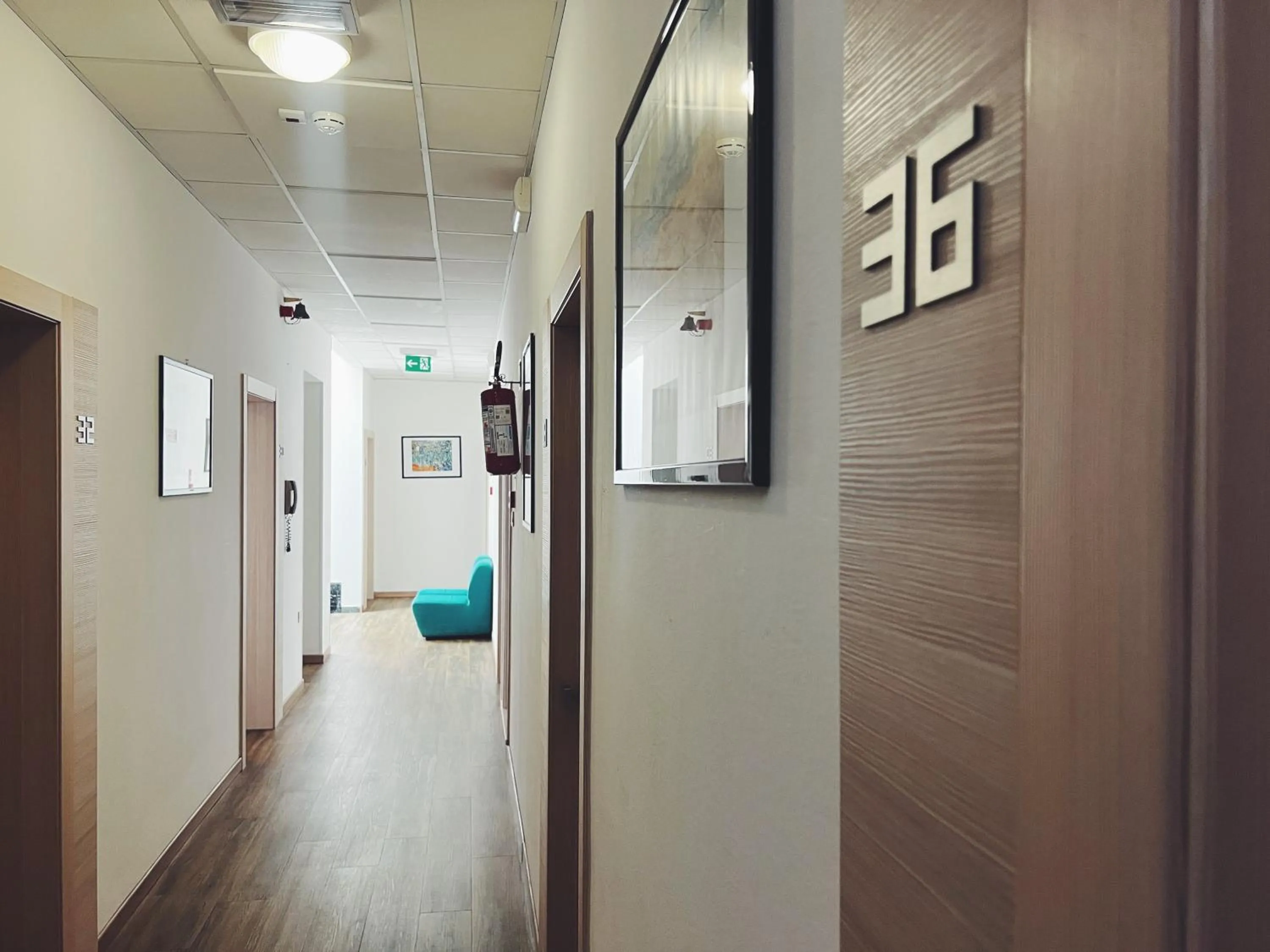 Lobby or reception in Hotel Ramona