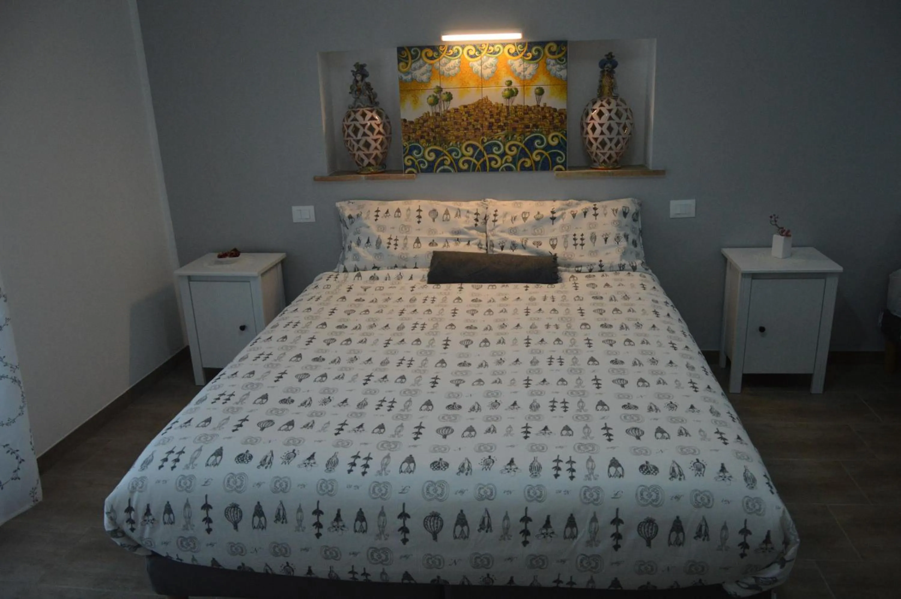 Decorative detail in B&B Maison Blanche