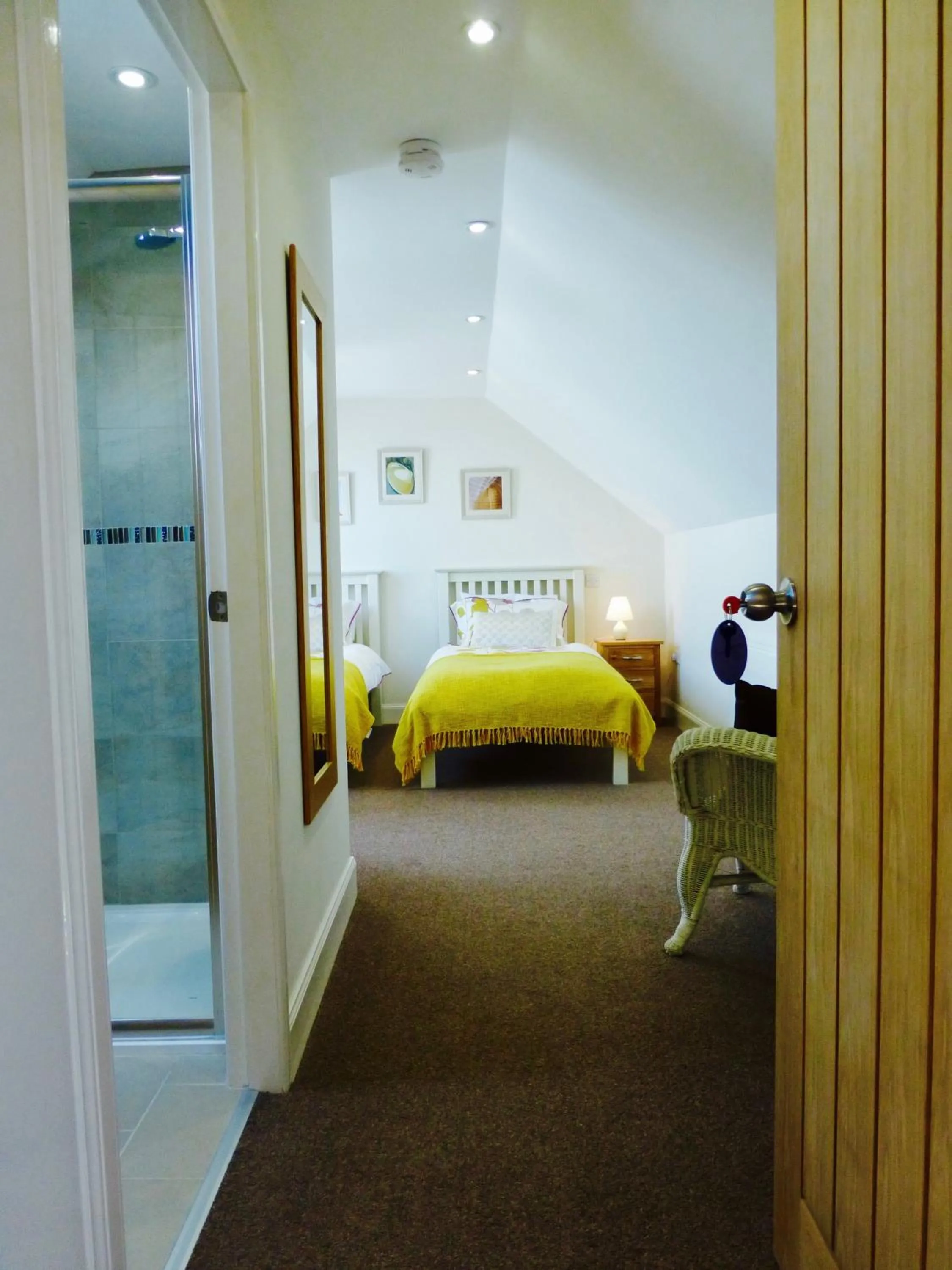 Shower, Bed in Cairndoon Byre