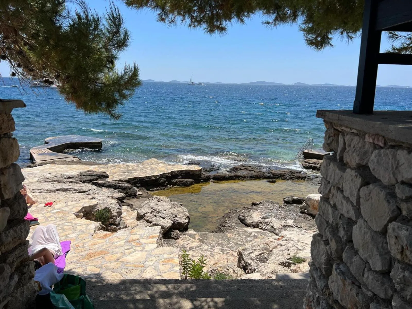 Property building in Hotel Ana Murter