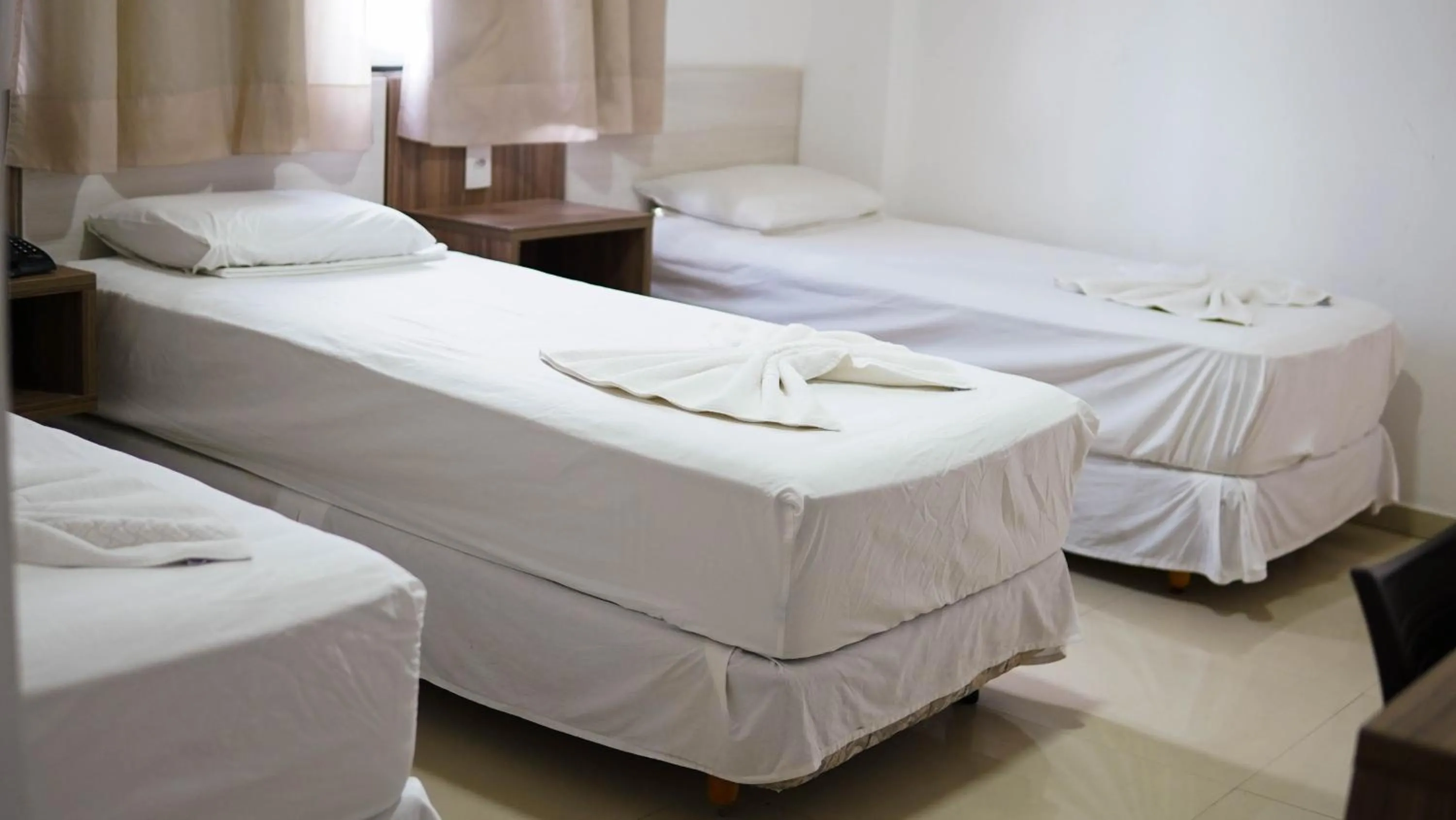 Bed in Hotel Bizzon