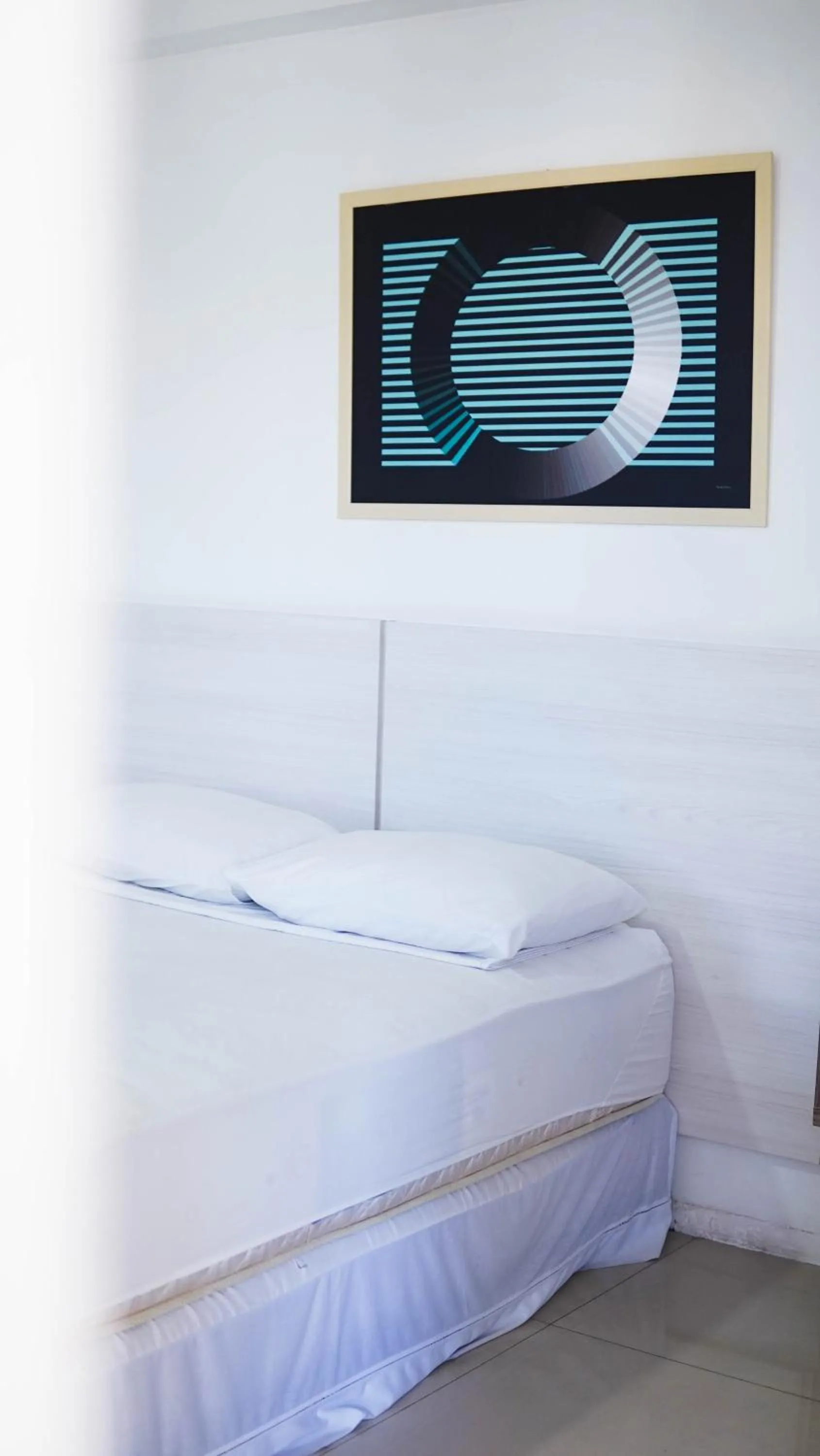 Bed in Hotel Bizzon