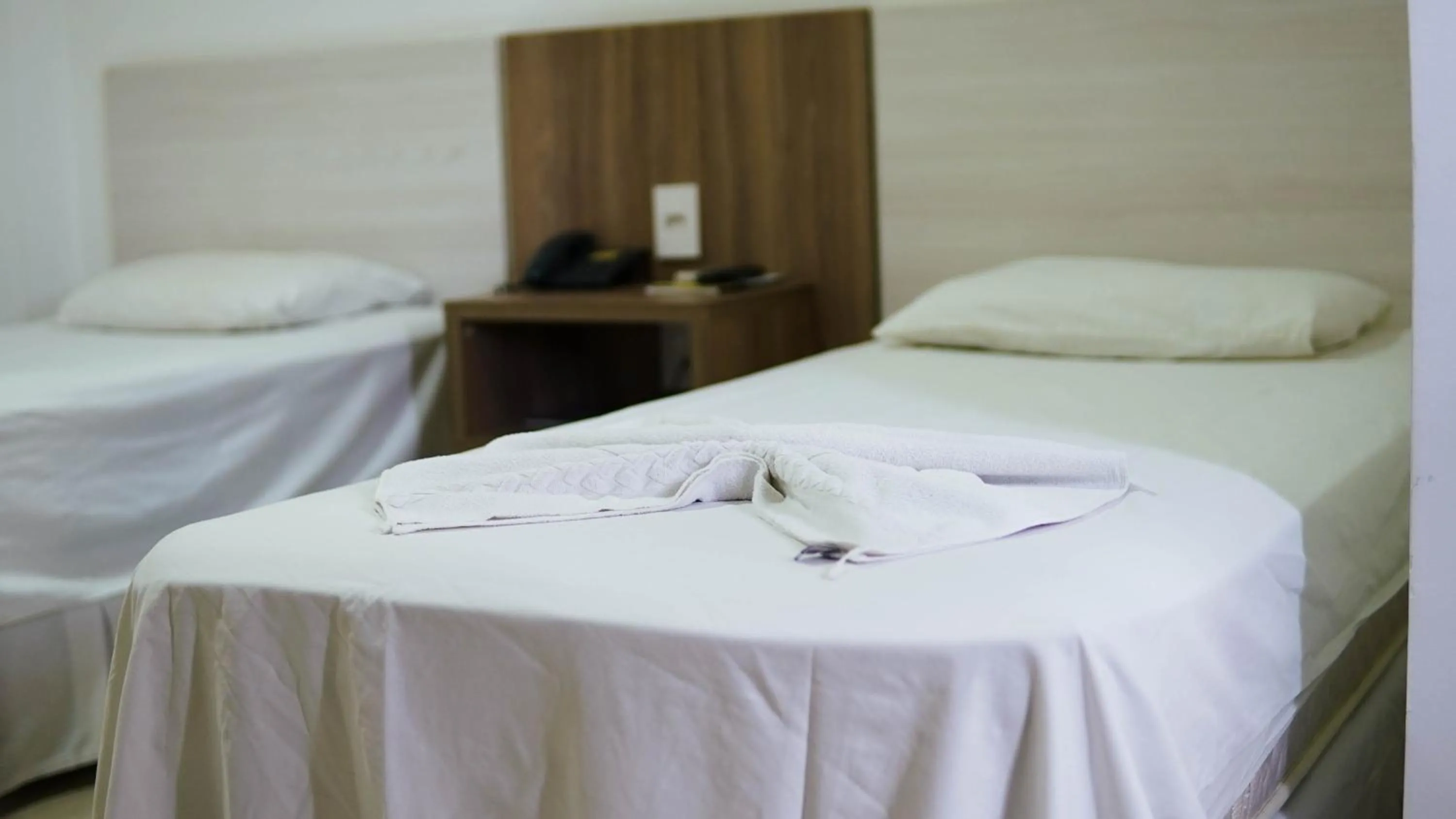 Bed in Hotel Bizzon