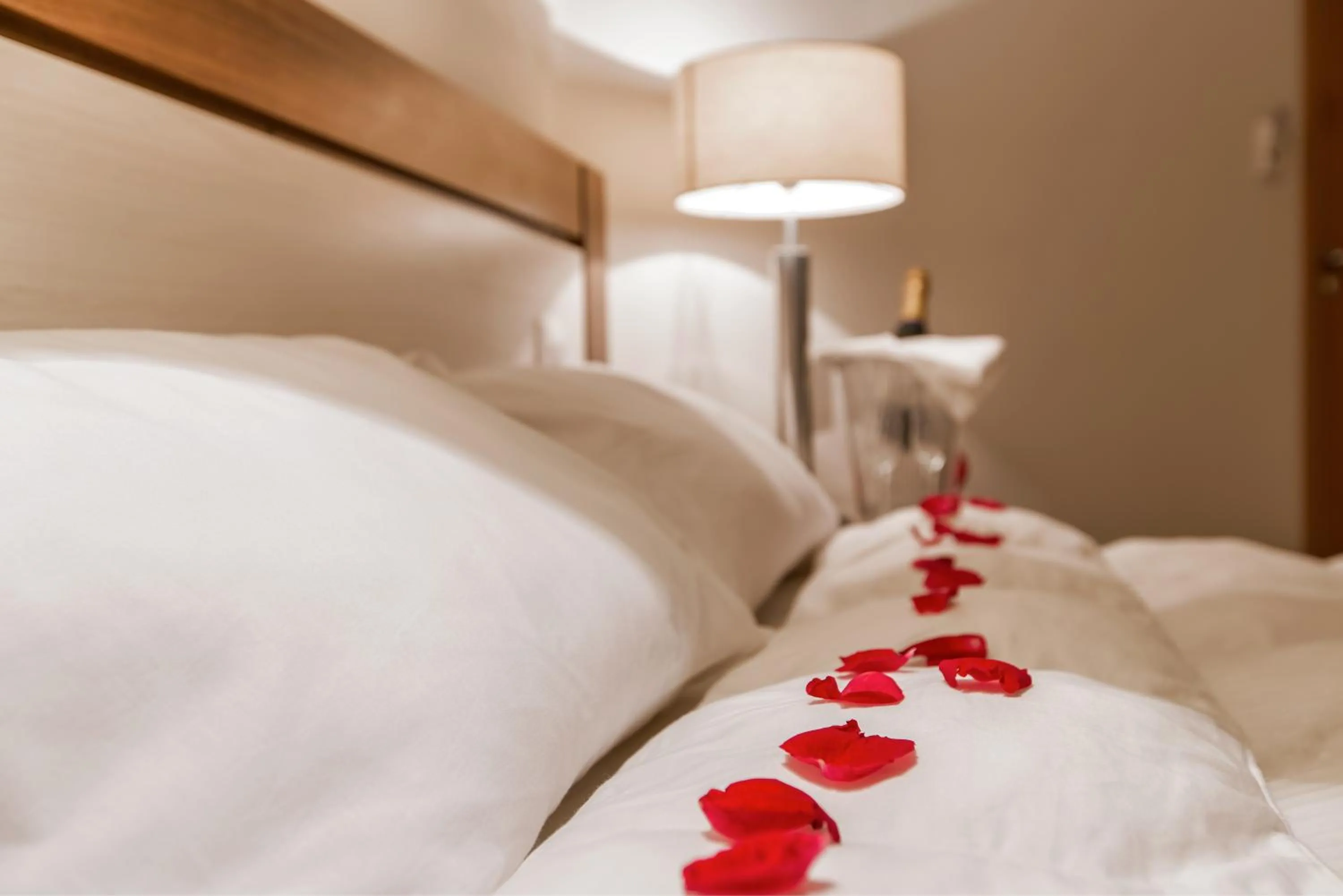 Bed in Hotel Bizzon