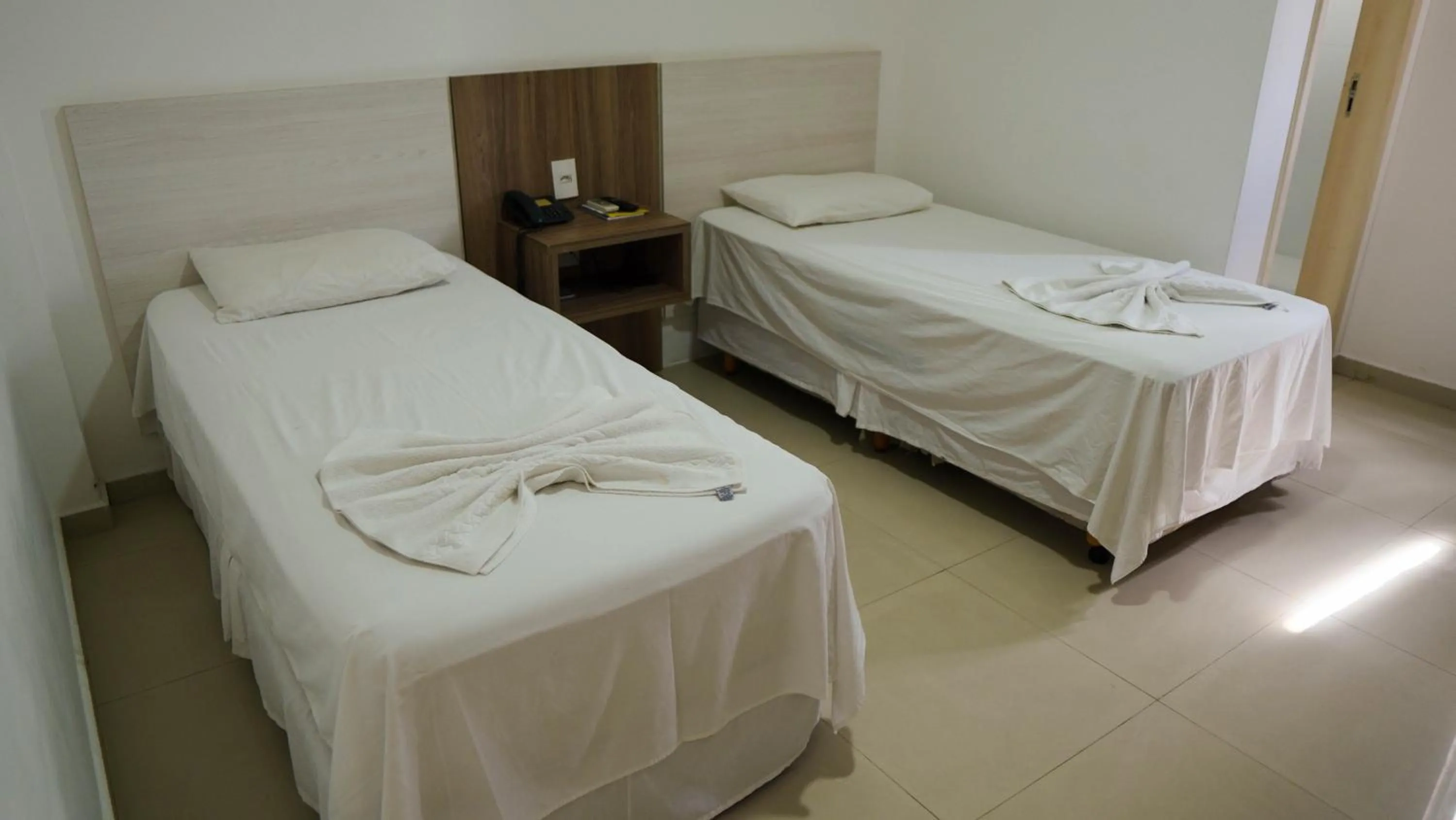 Bed in Hotel Bizzon
