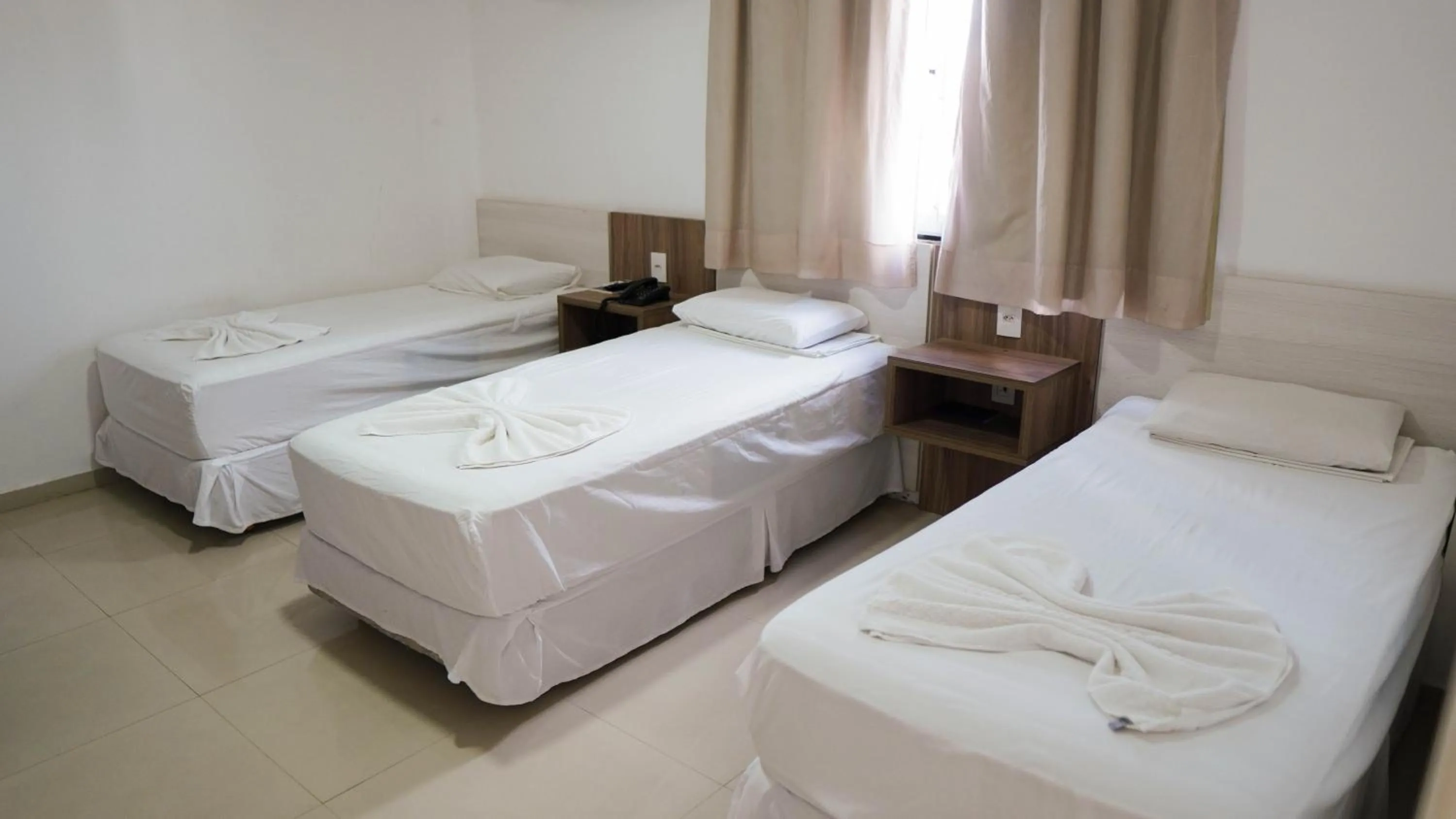 Bed in Hotel Bizzon