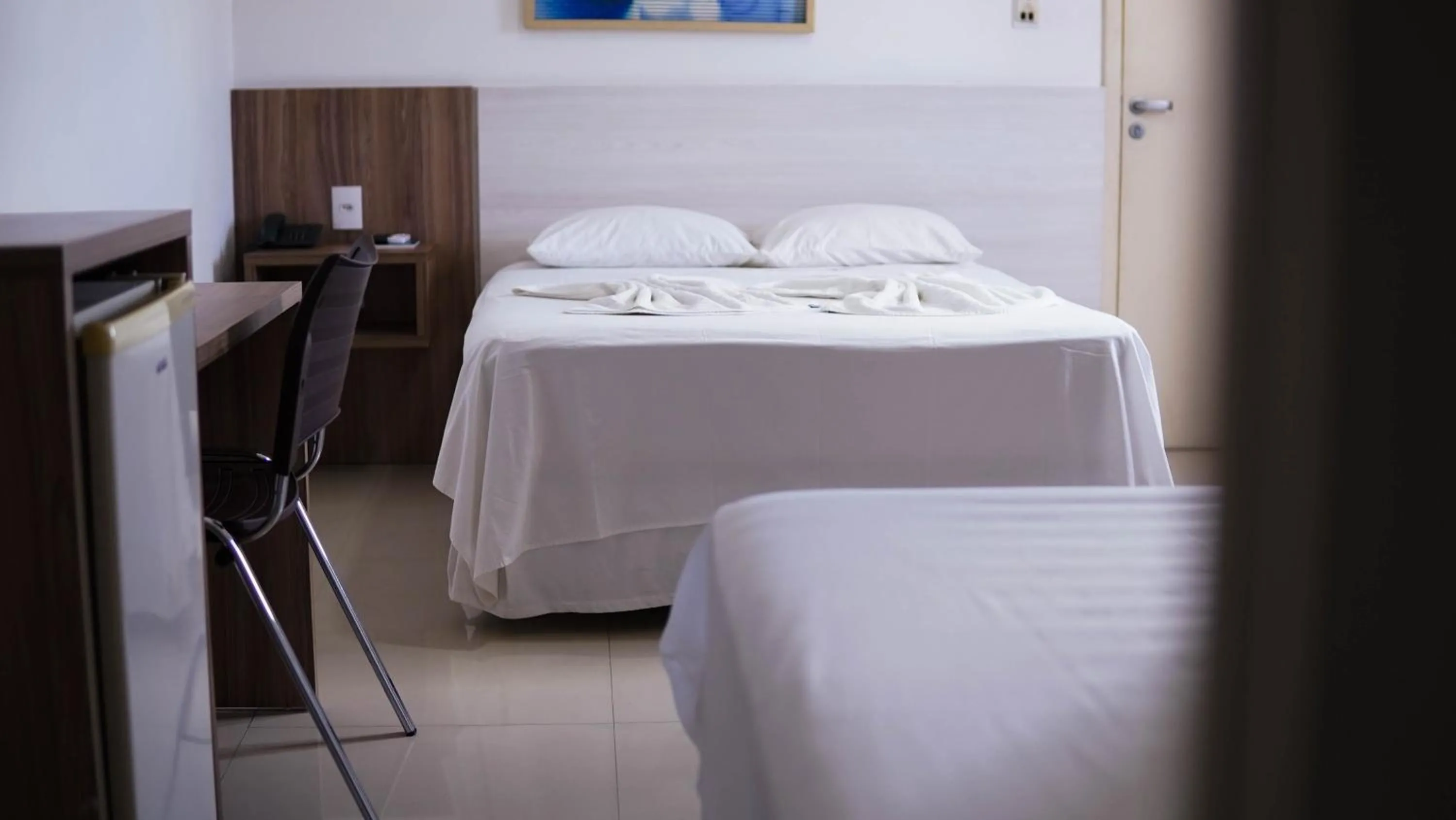 Bed in Hotel Bizzon