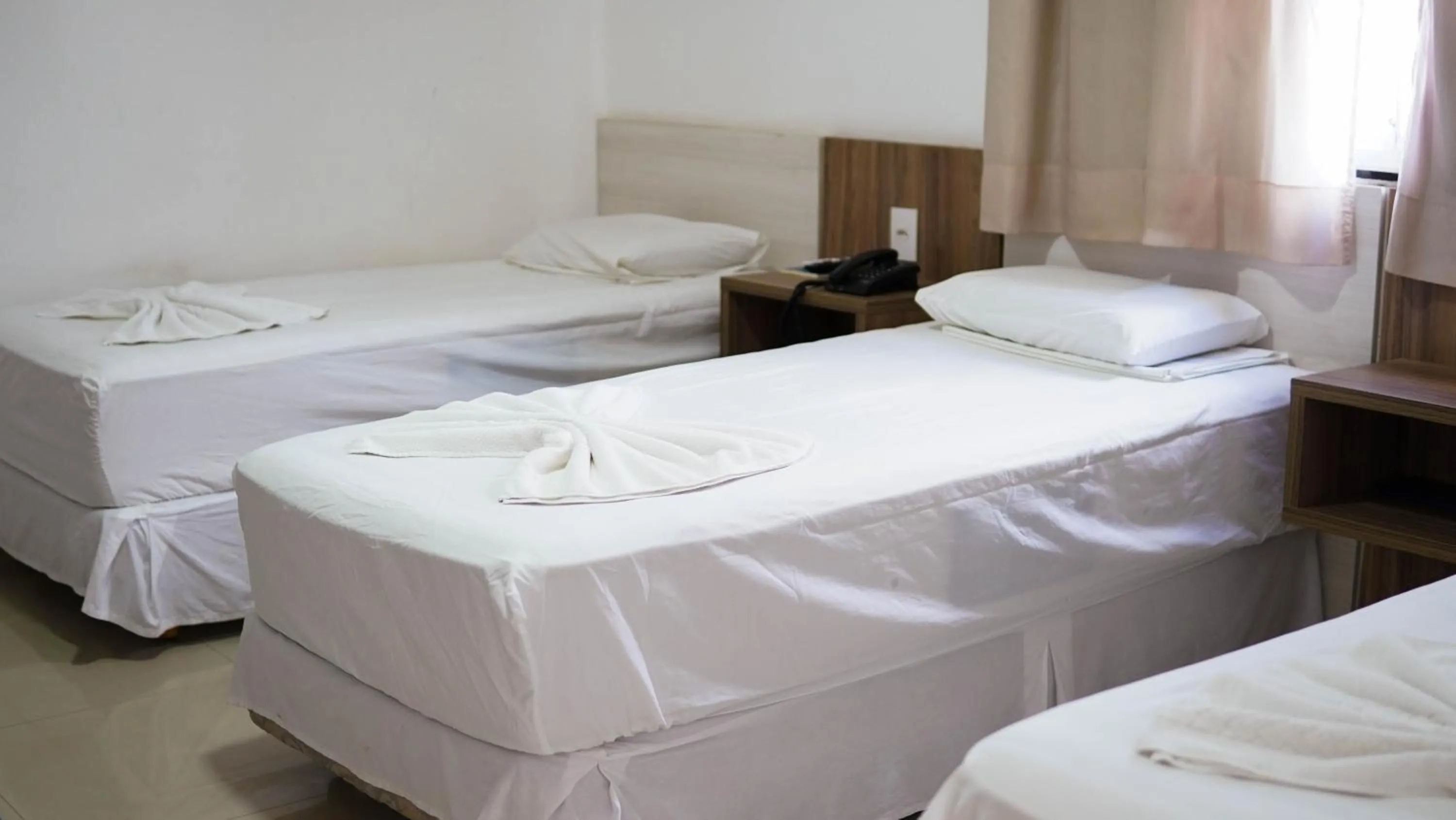 Bed in Hotel Bizzon