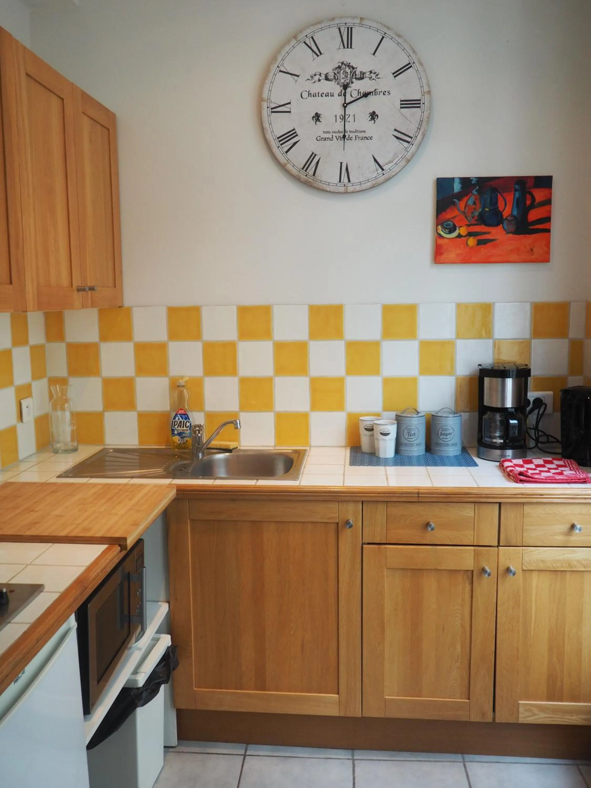 Kitchen or kitchenette in Le Quatre