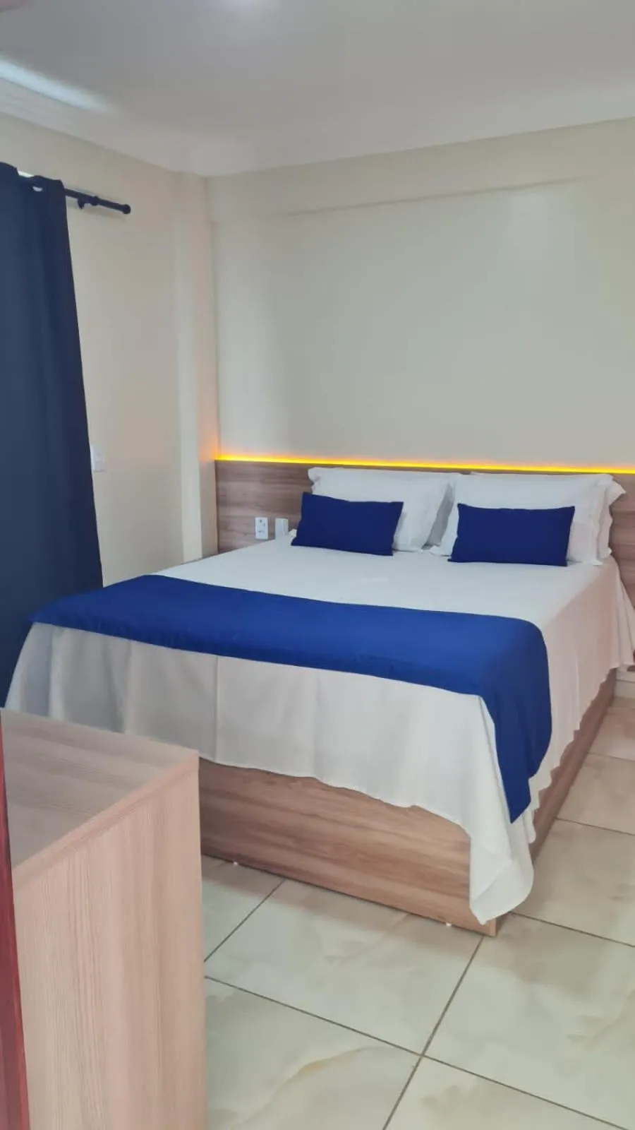 Bed in Hotel Camocim