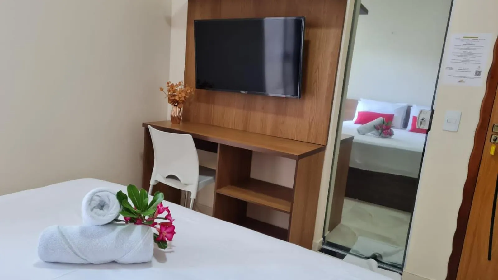 Bed in Hotel Camocim