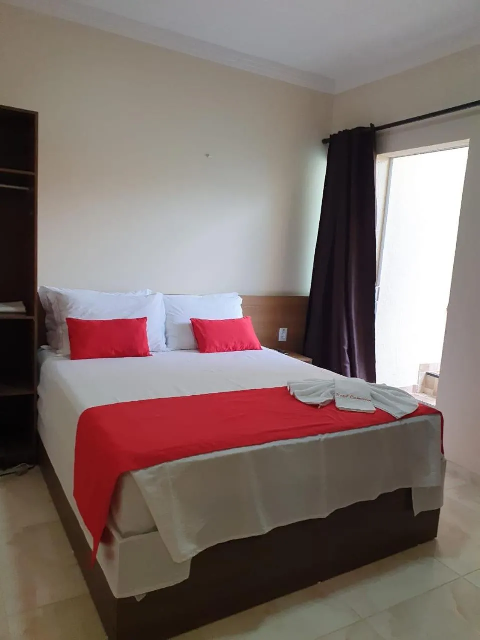 Bed in Hotel Camocim