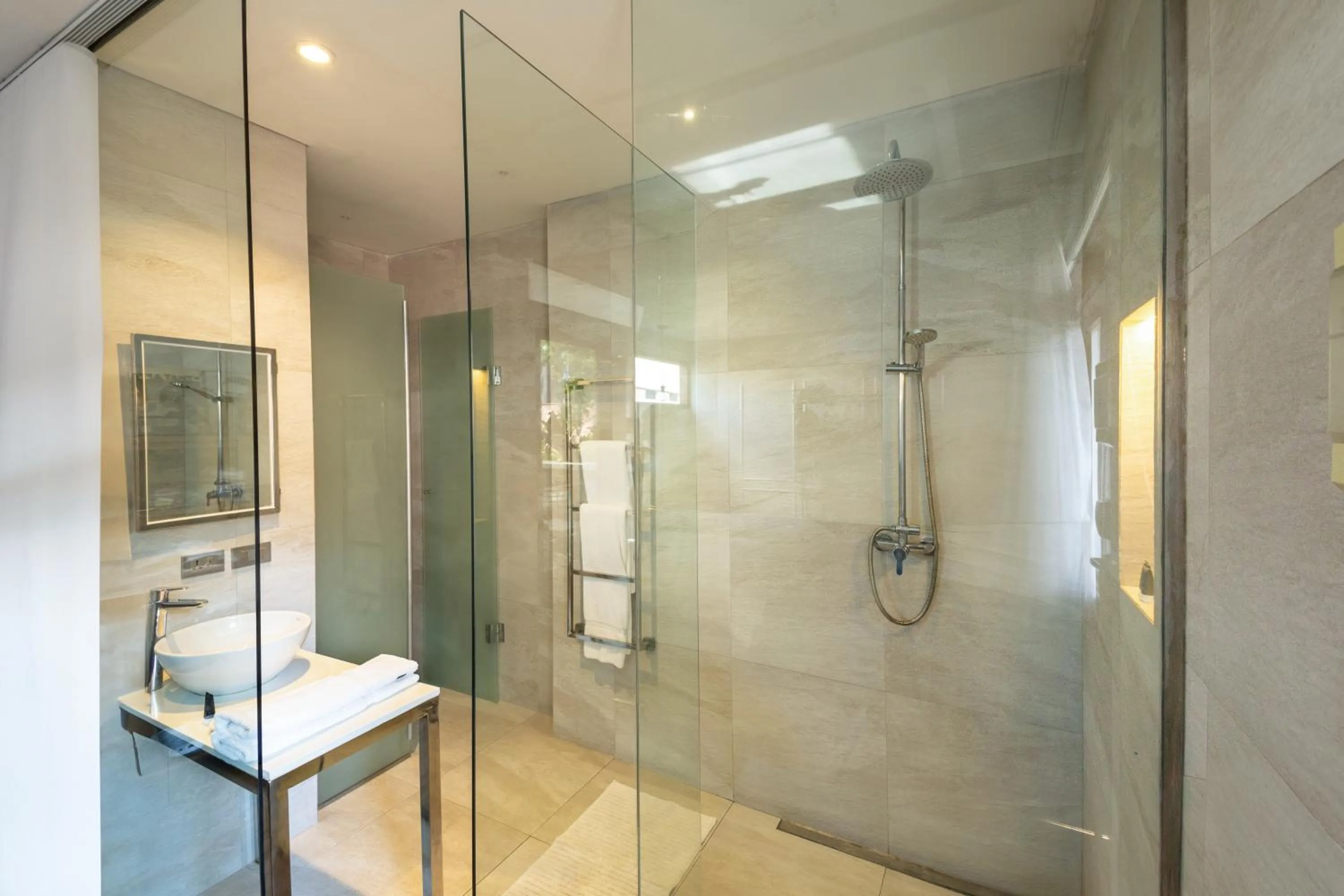 Bathroom in Cosmopolitano Hotel Boutique