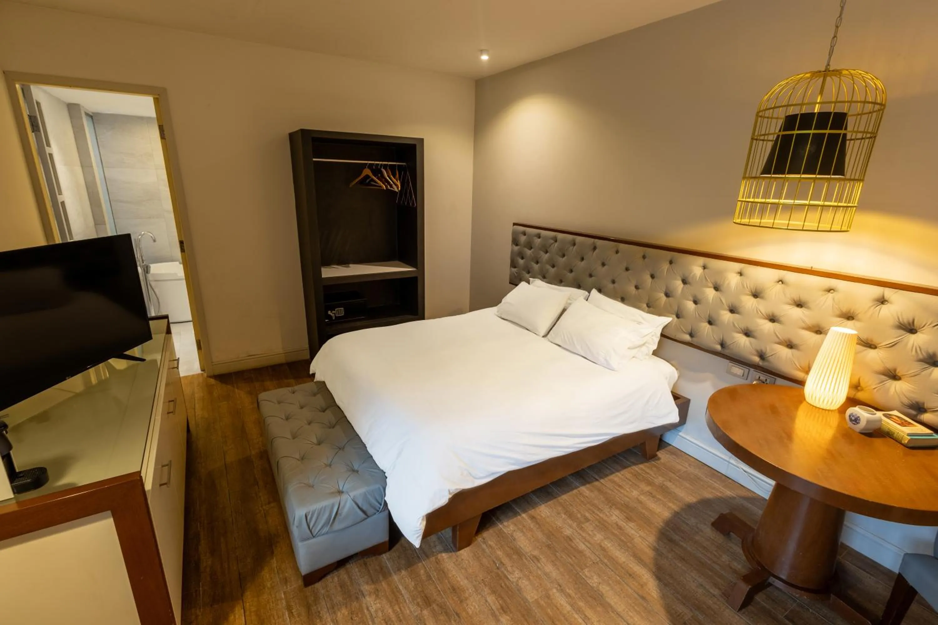 Bed in Cosmopolitano Hotel Boutique